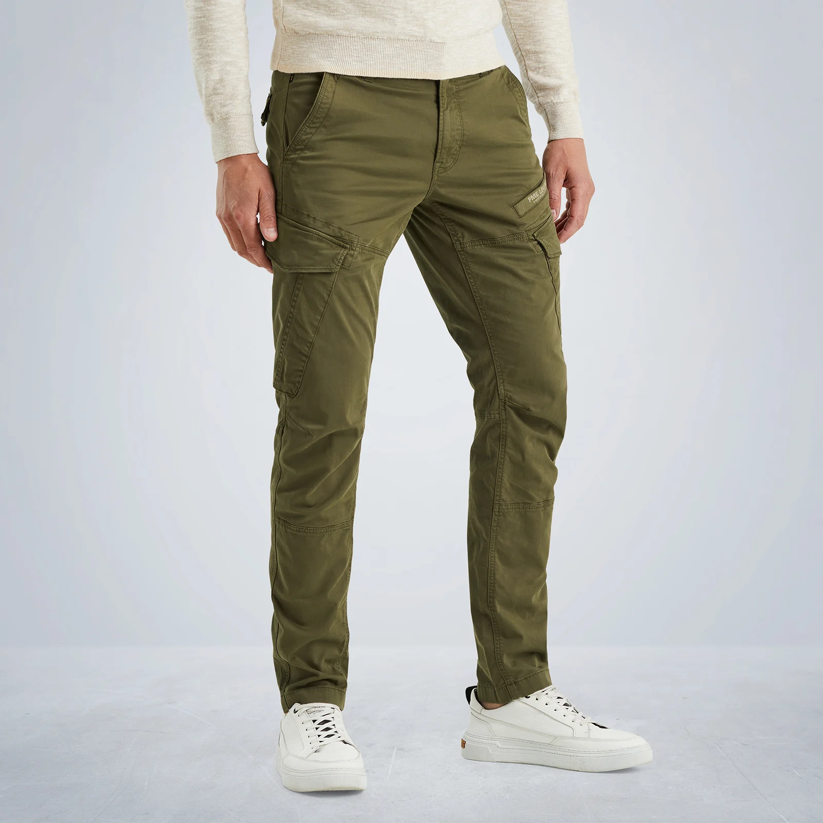Nordrop tapered fit cargo pants Green