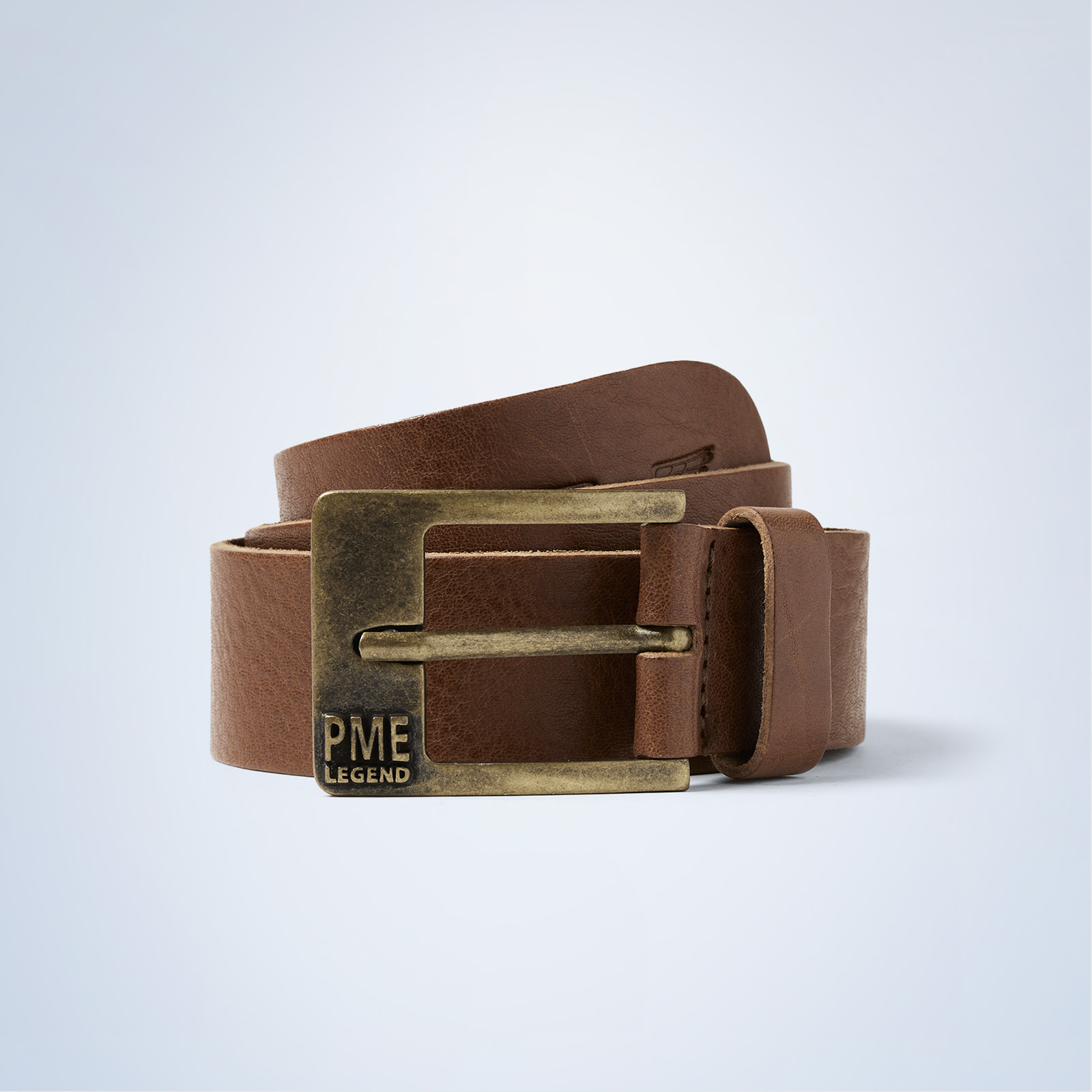 Leather belt Brown