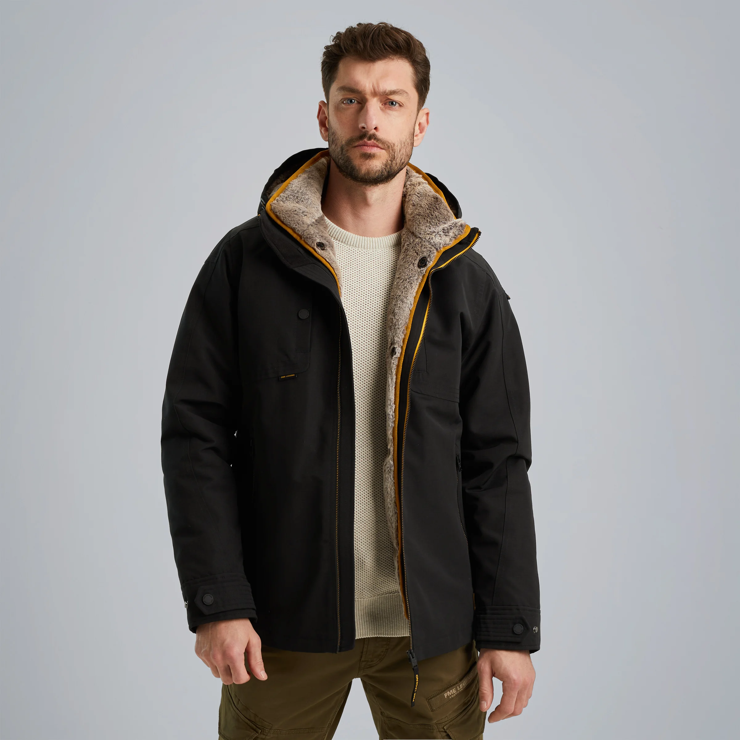 Snowpack parka Black