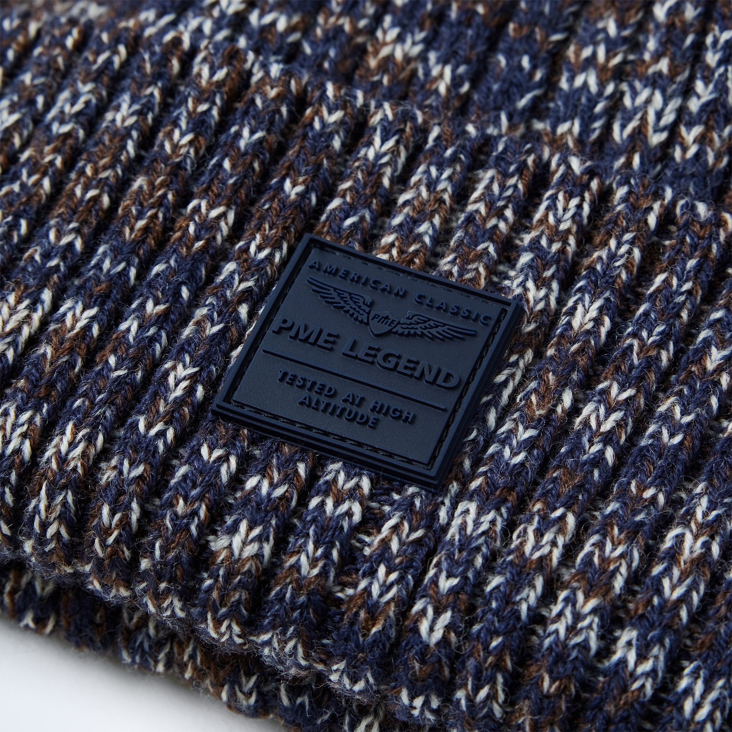 Beanie in a wool blend Blue