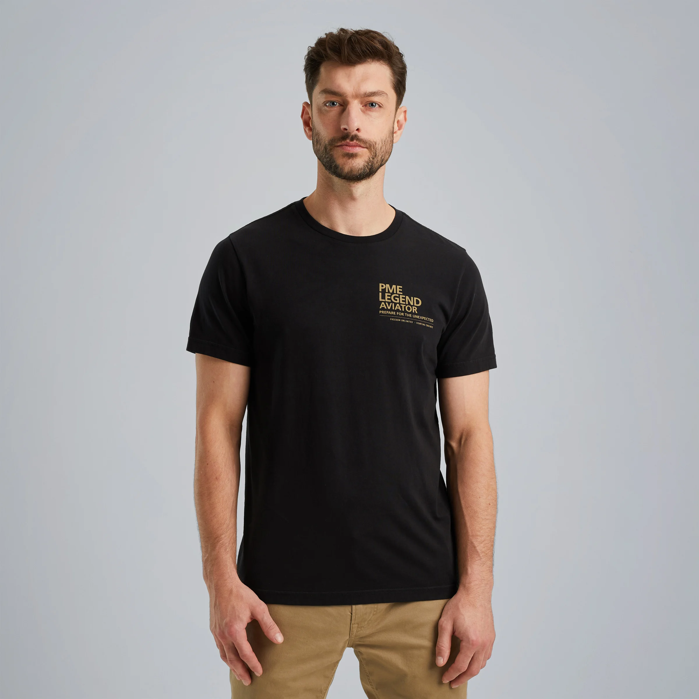 T-shirt with artwork Grey