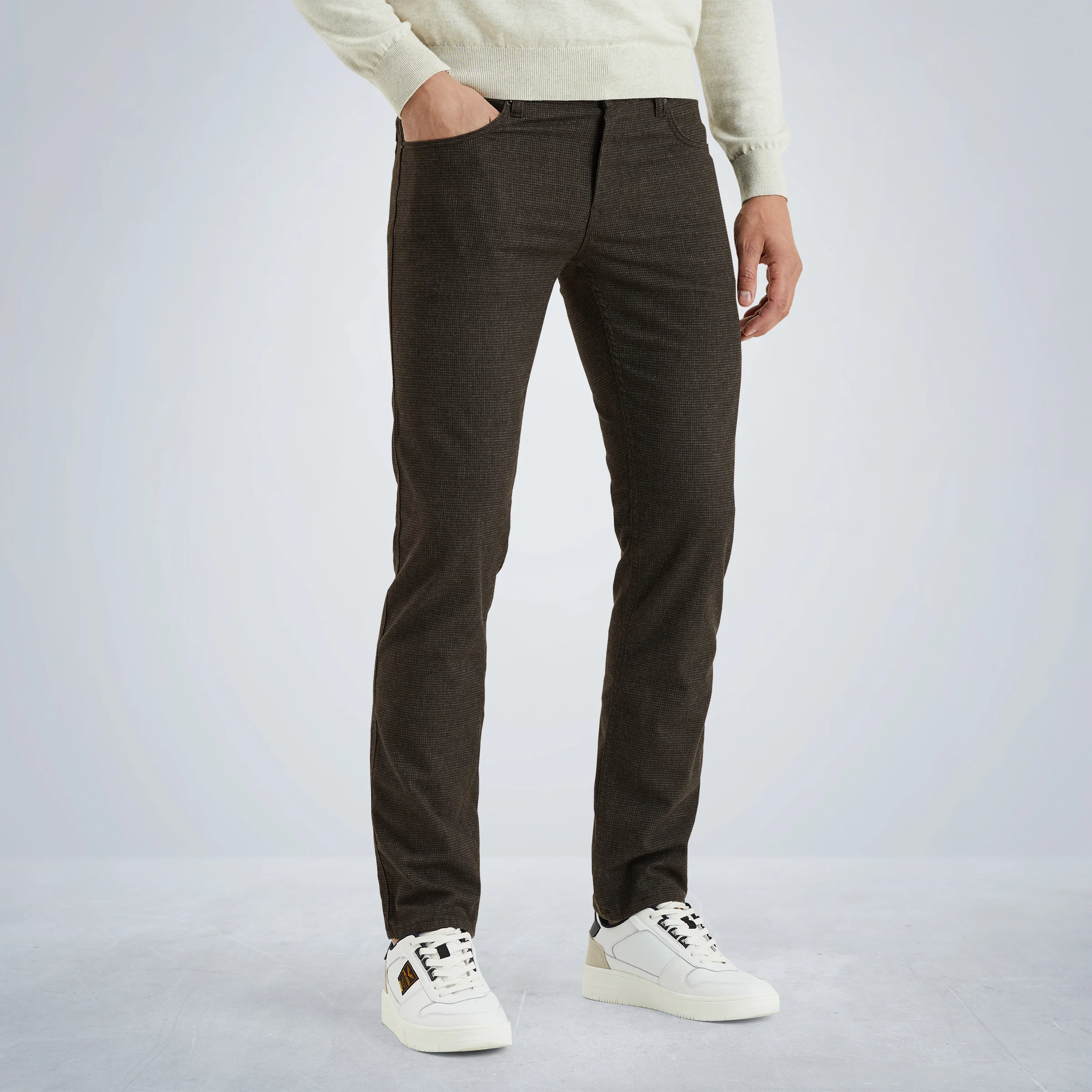 PME Legend Nightflight regular fit pants Brown