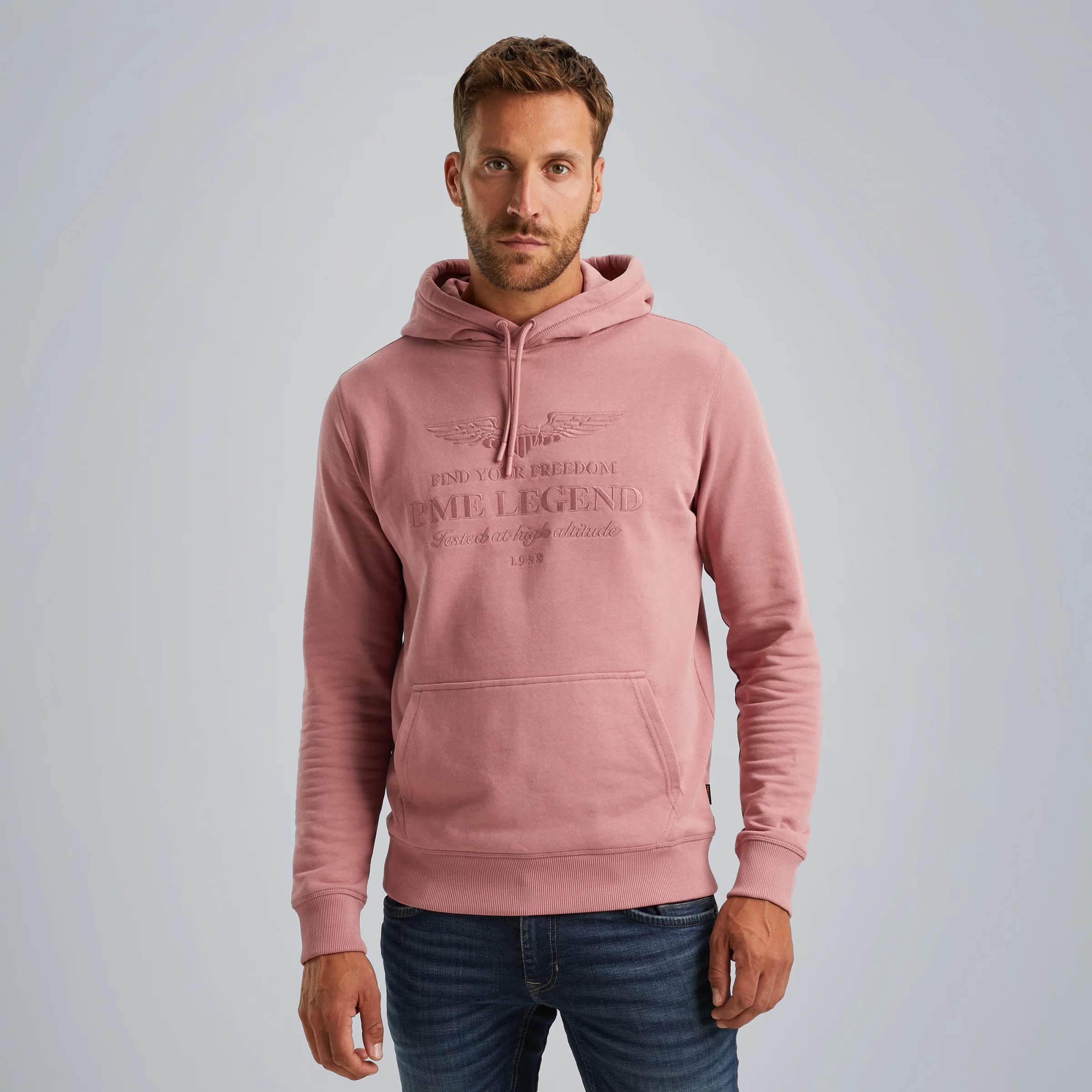 Hoodie with artwork Pink