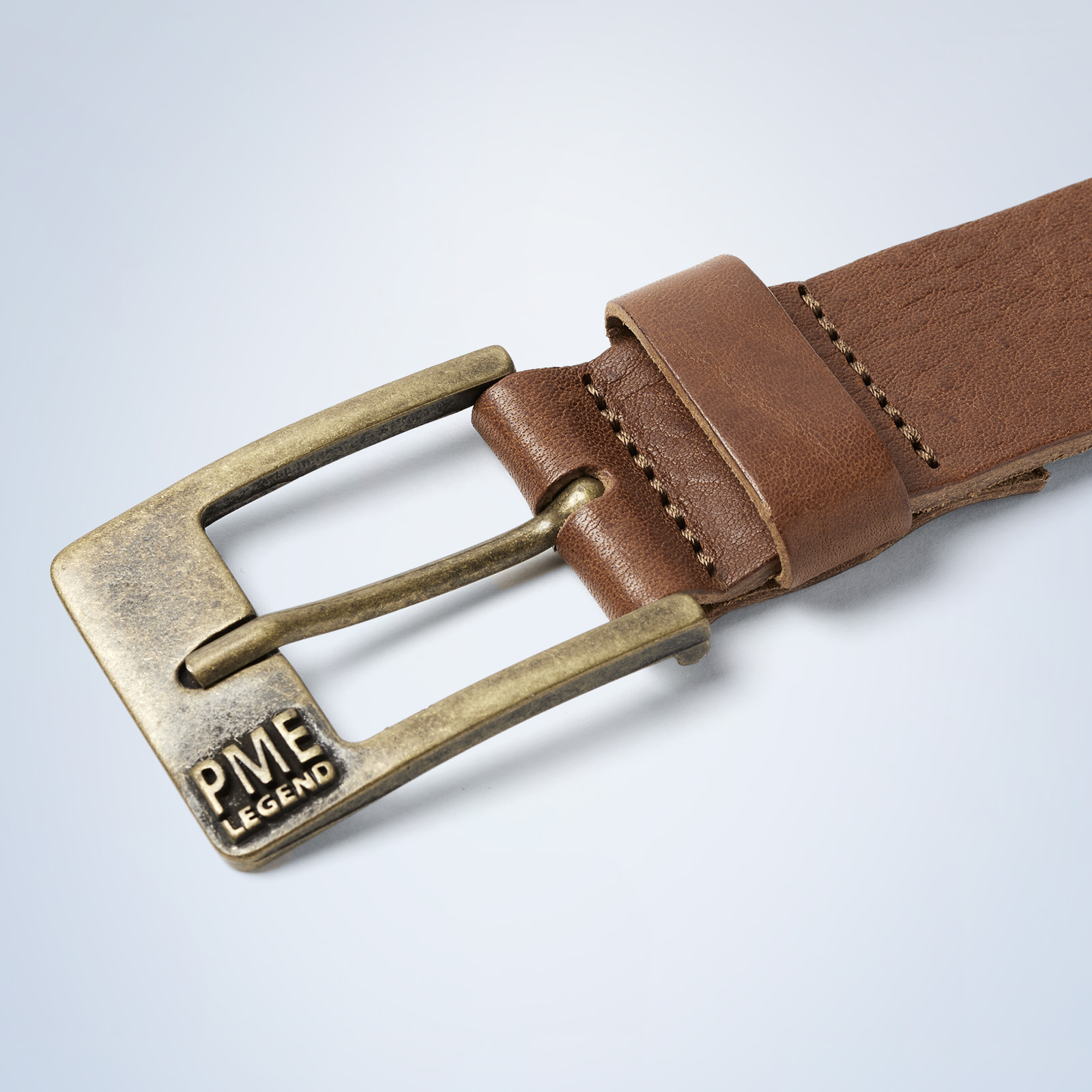 Leather belt Brown