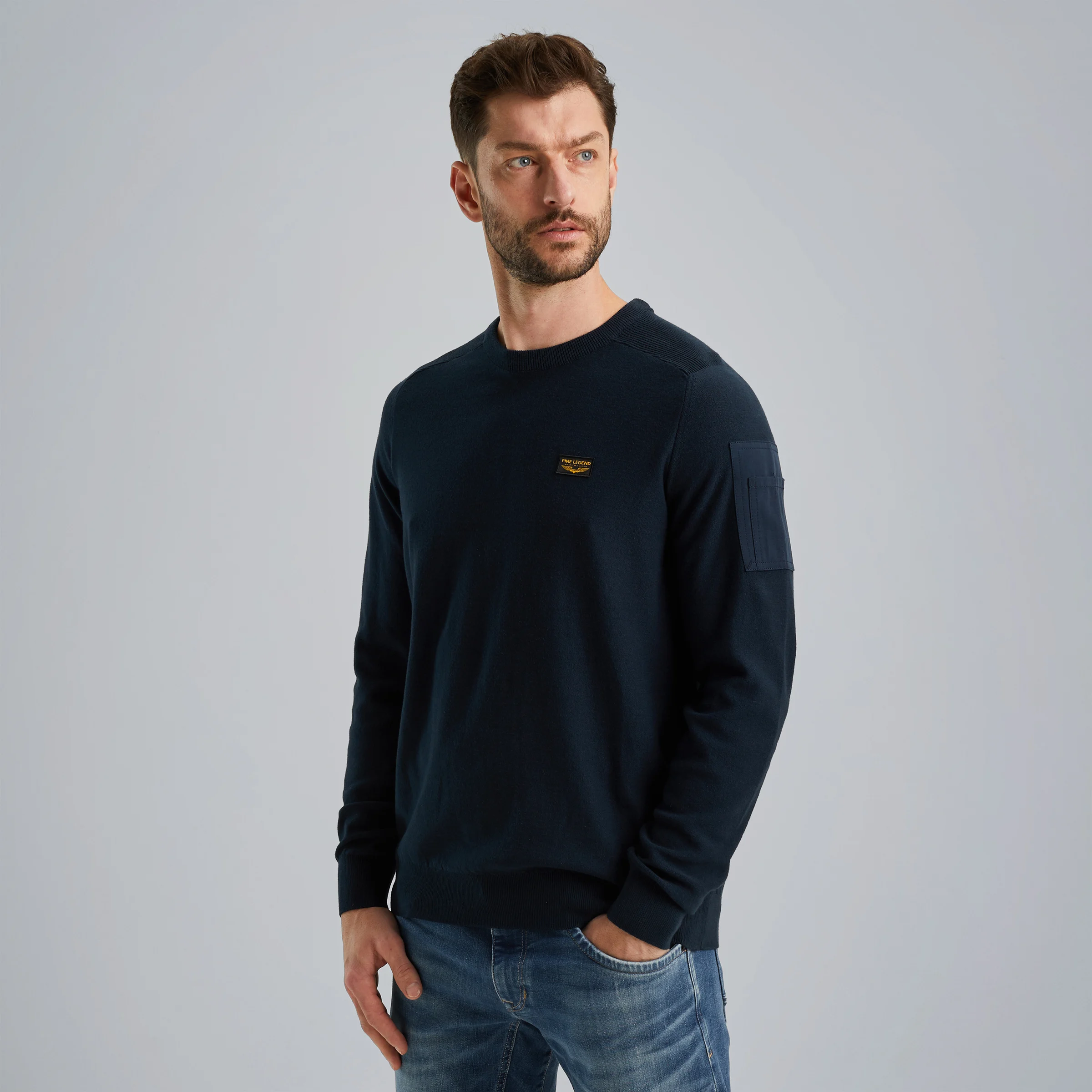 American Classic pullover Blue