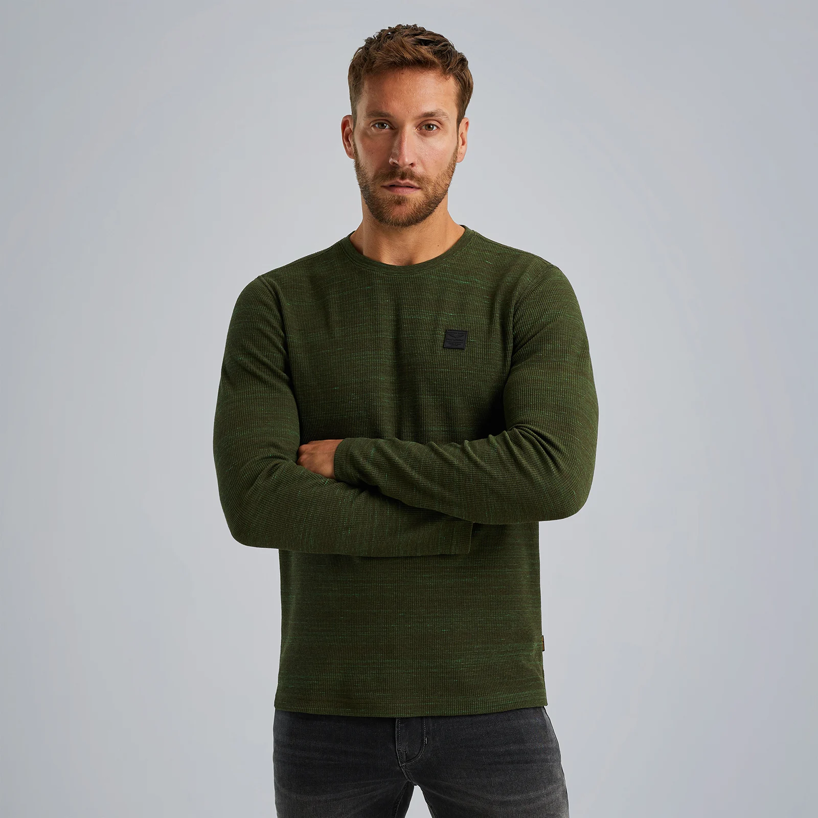 T-shirt with long sleeves Green