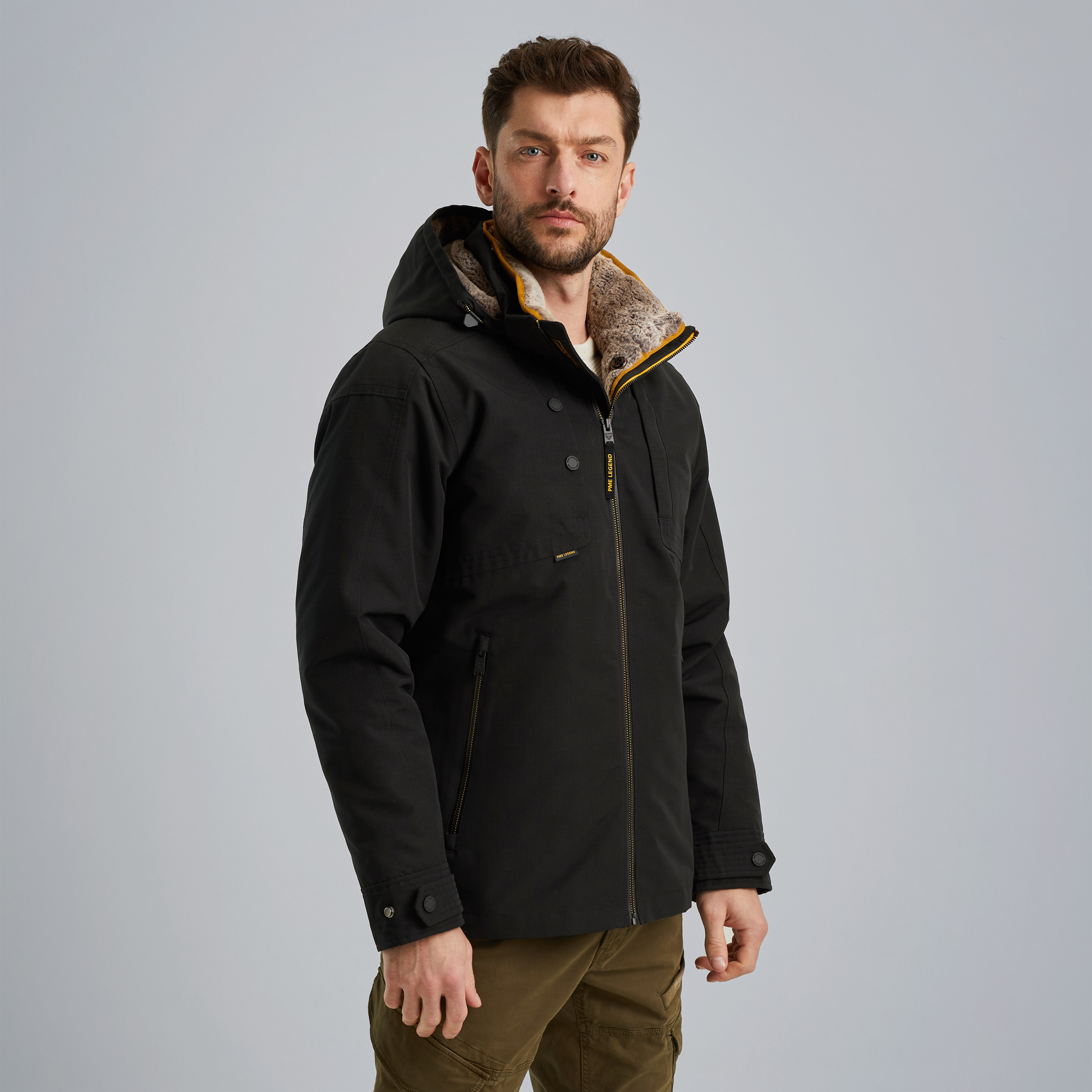 Snowpack parka Black