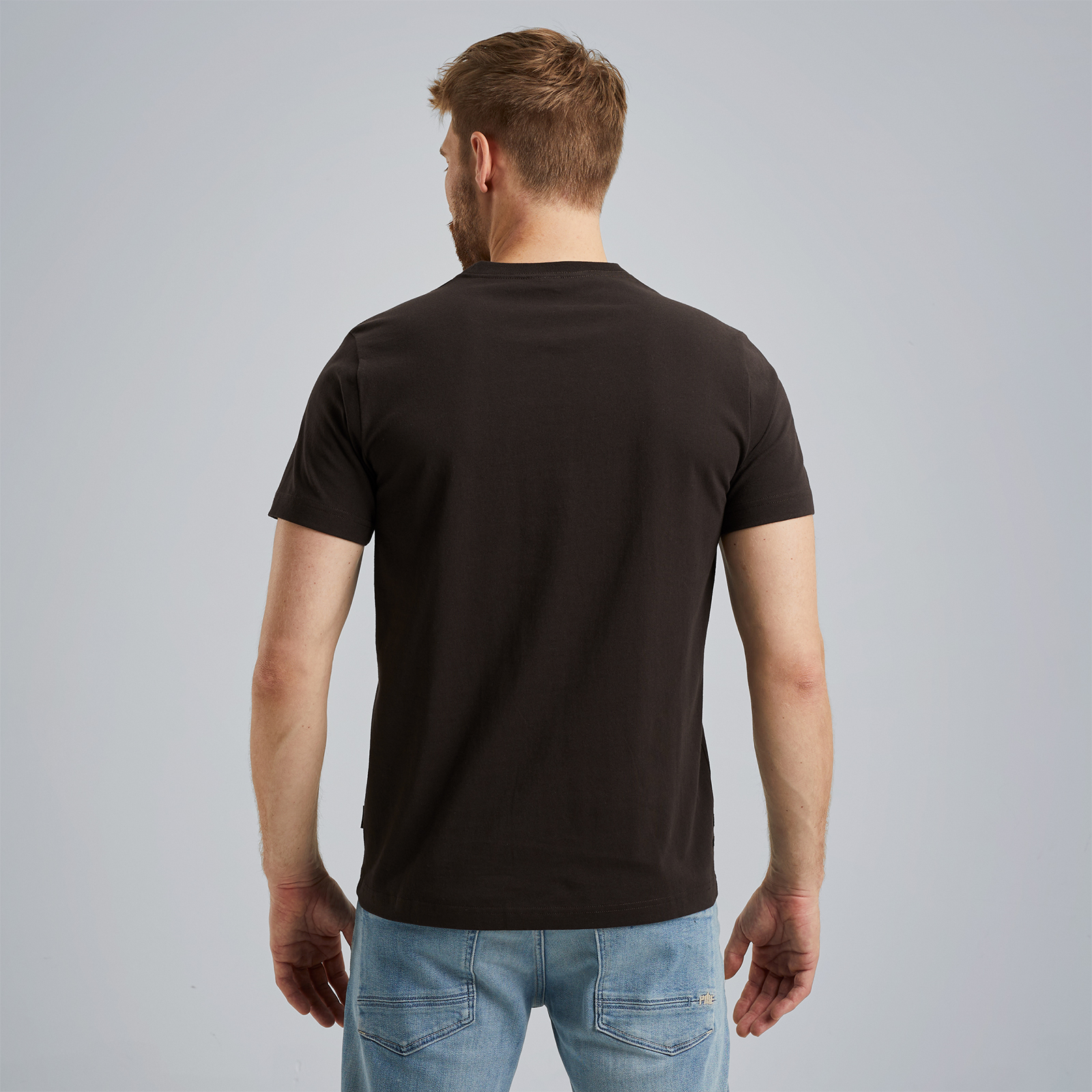 T-shirt with artwork Brown