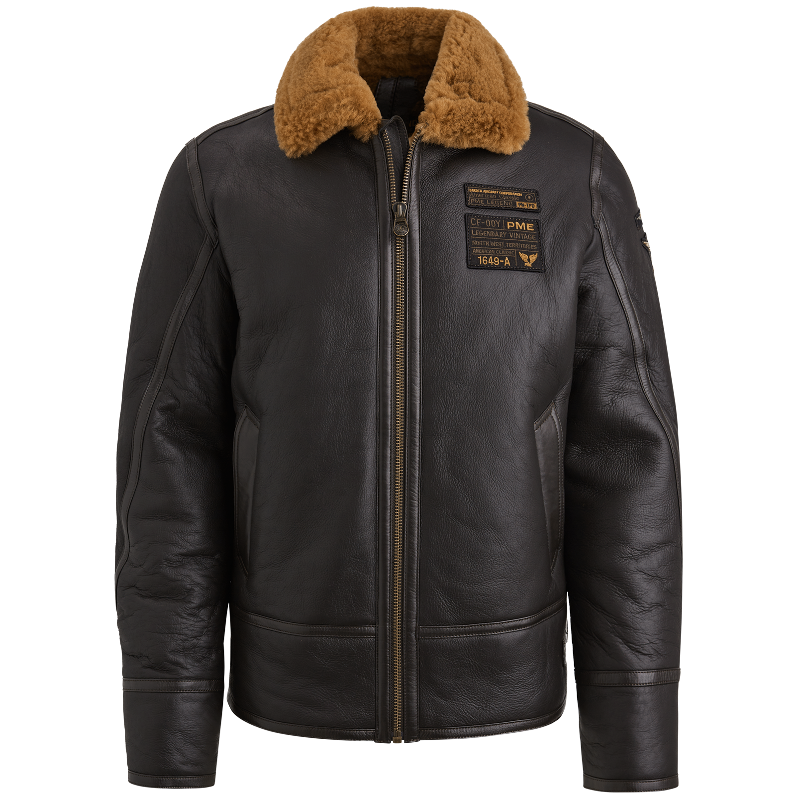 Lammy sheepskin jacket Brown