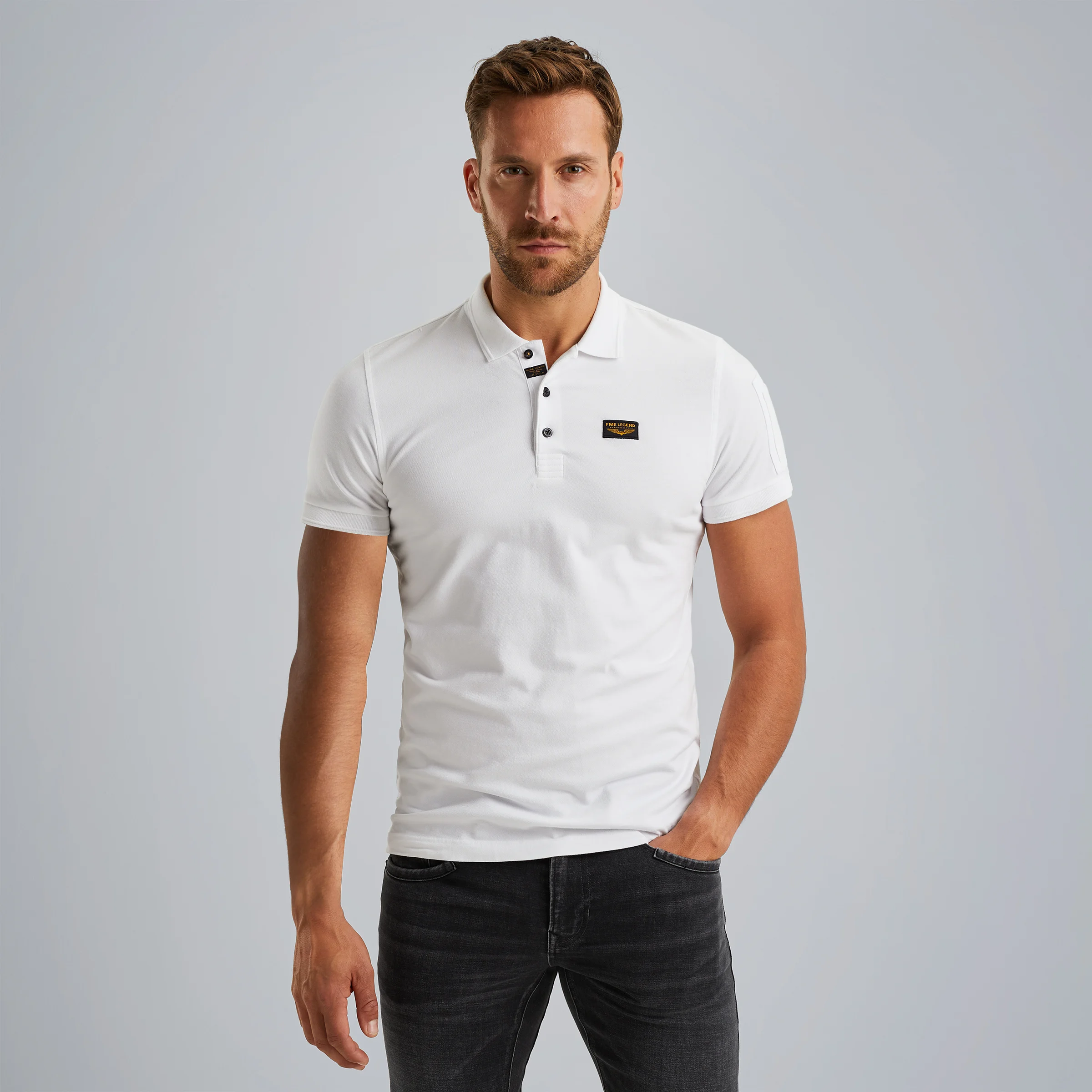 American Classic polo shirt White