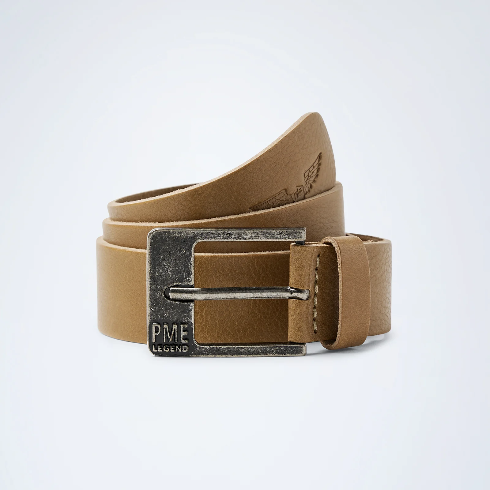 Leather belt Brown