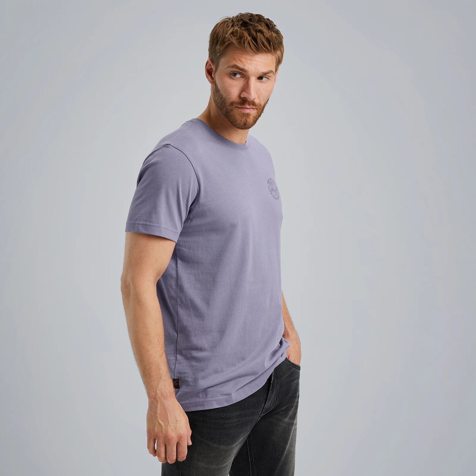 T-shirt with artwork Purple