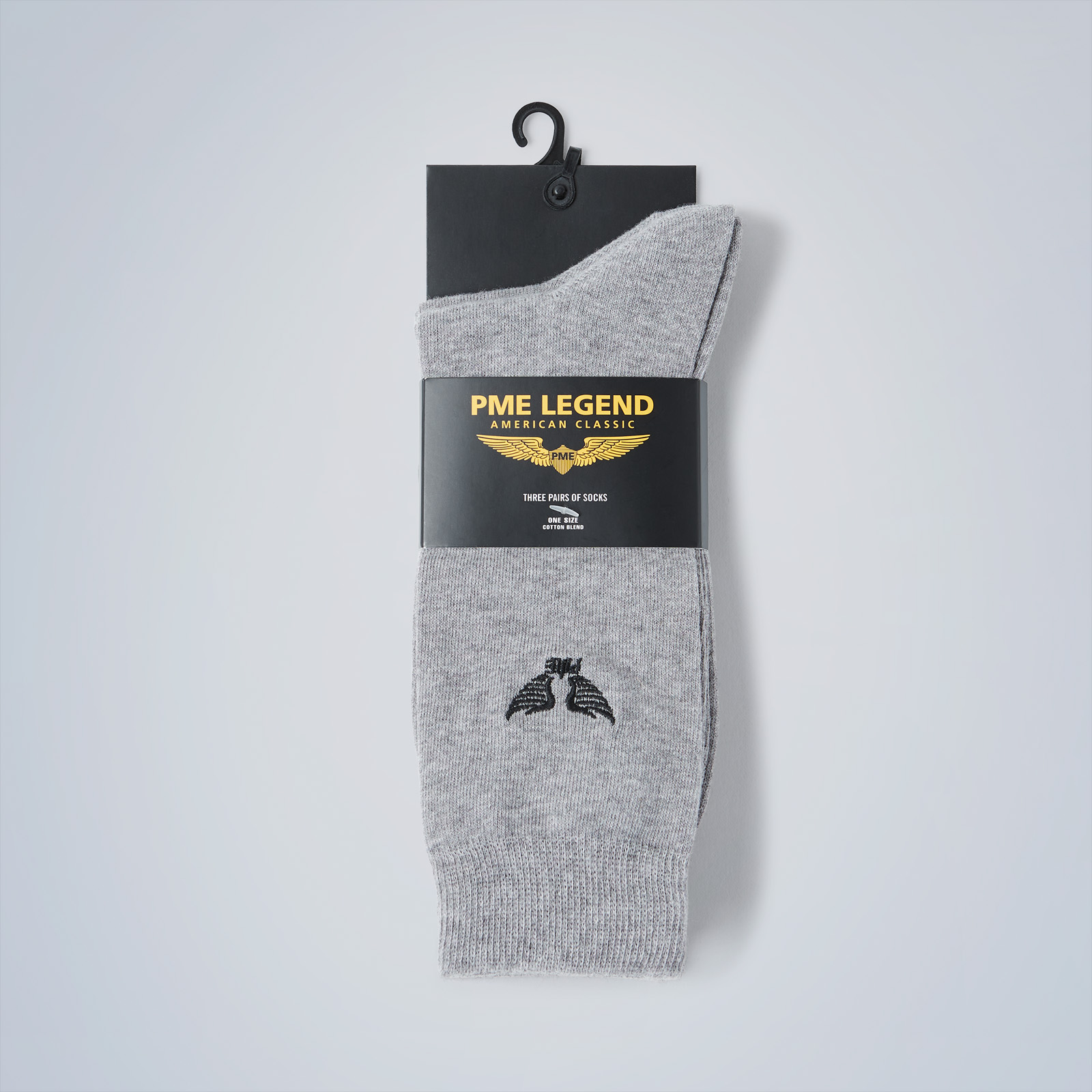 3- pack Socks Grey