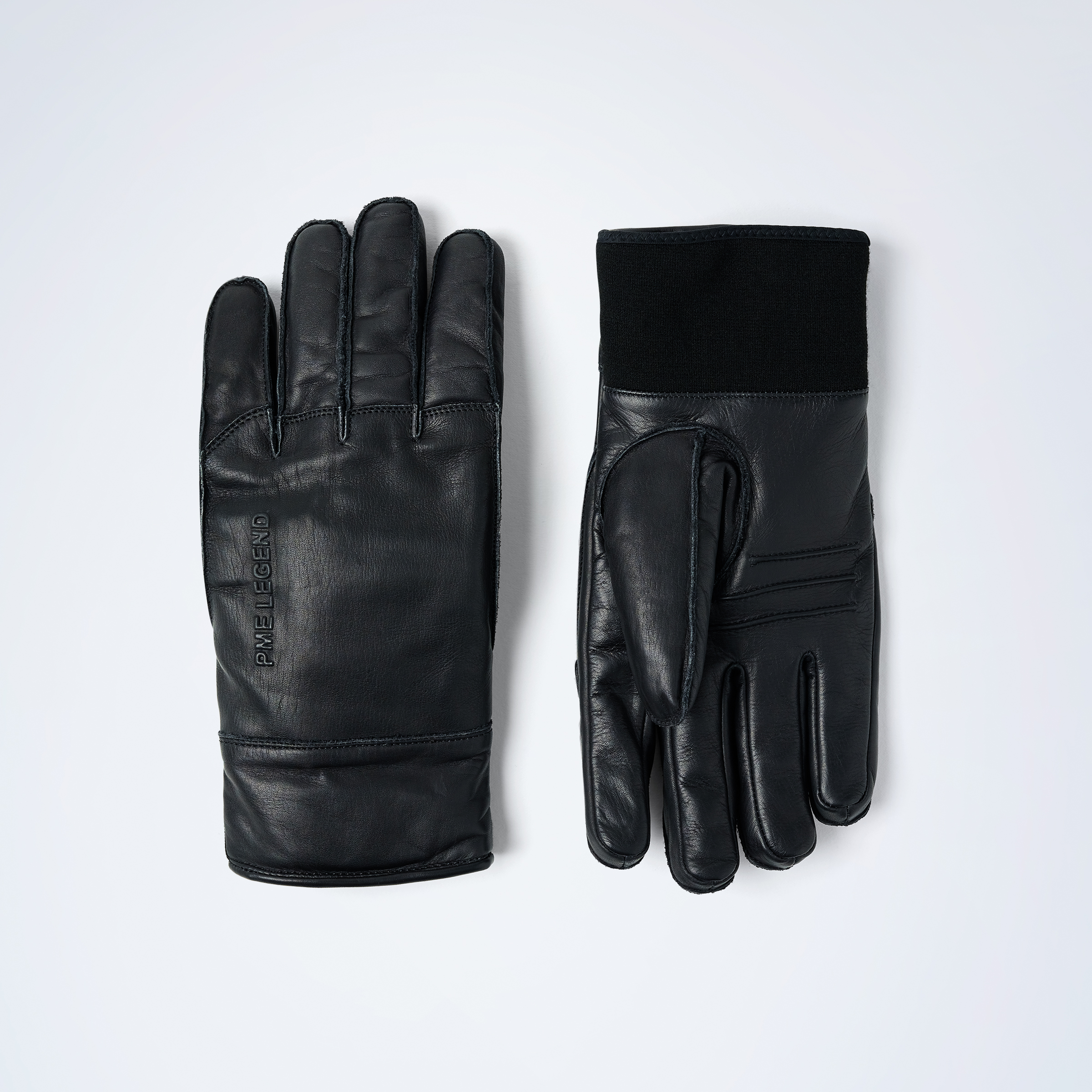 Leather gloves Black