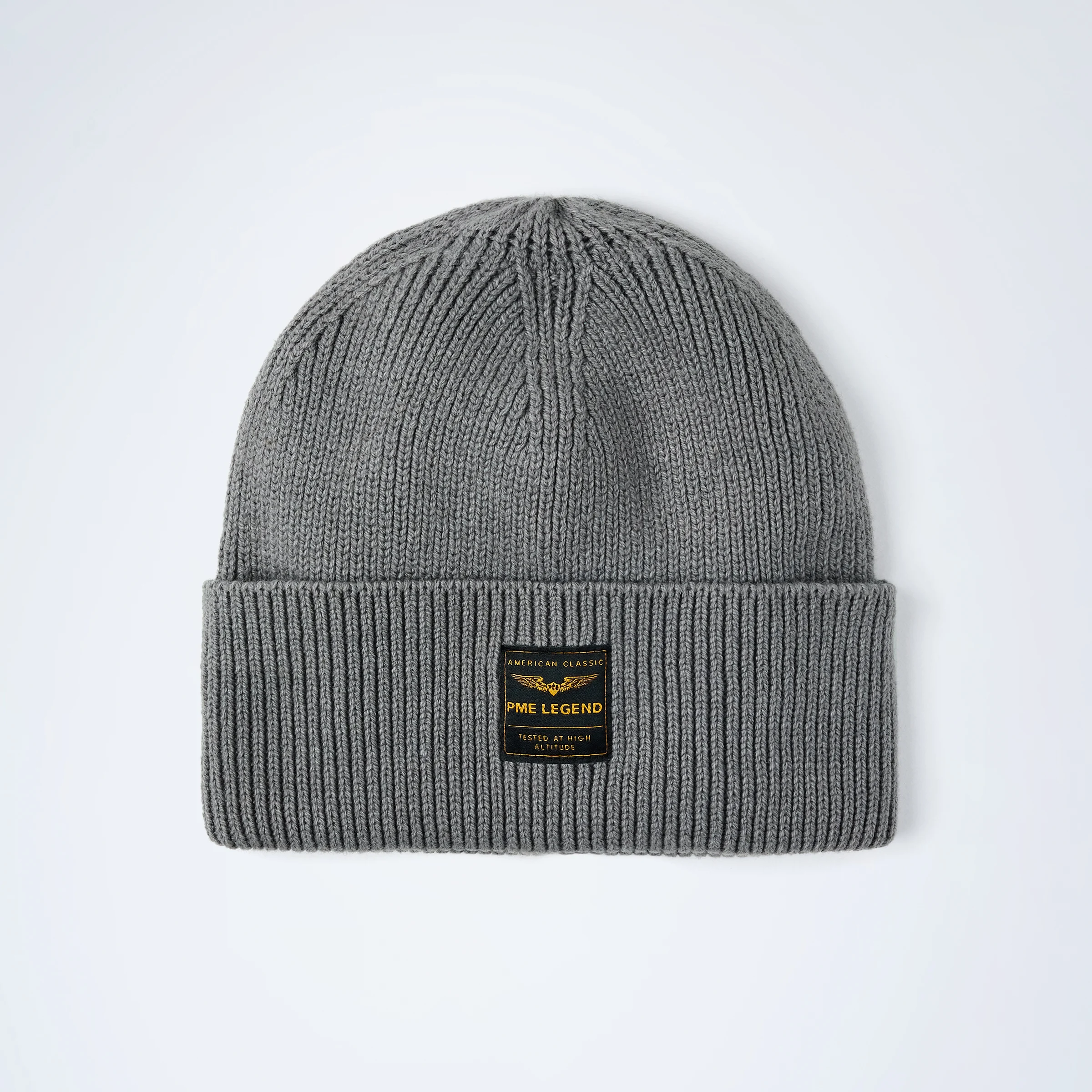 Beanie with logo Grey