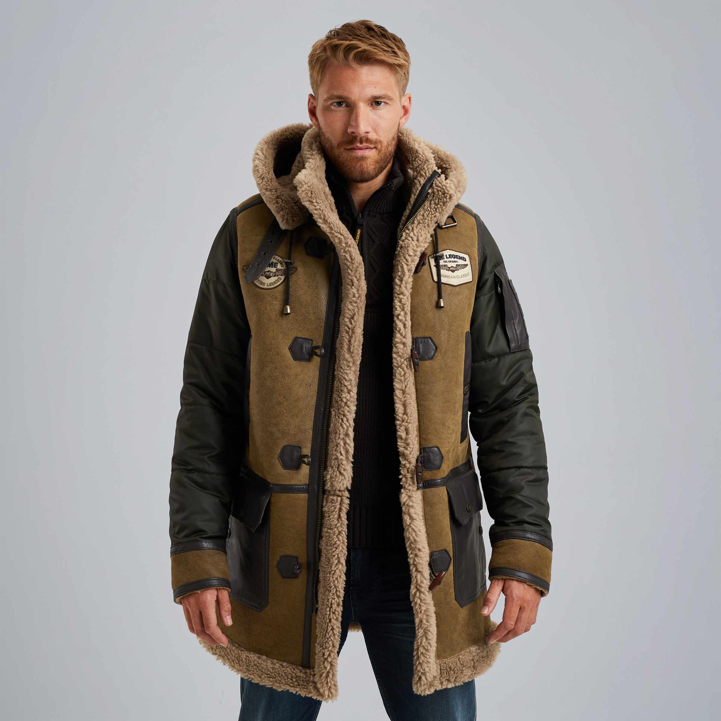 Tornador leather jacket Brown