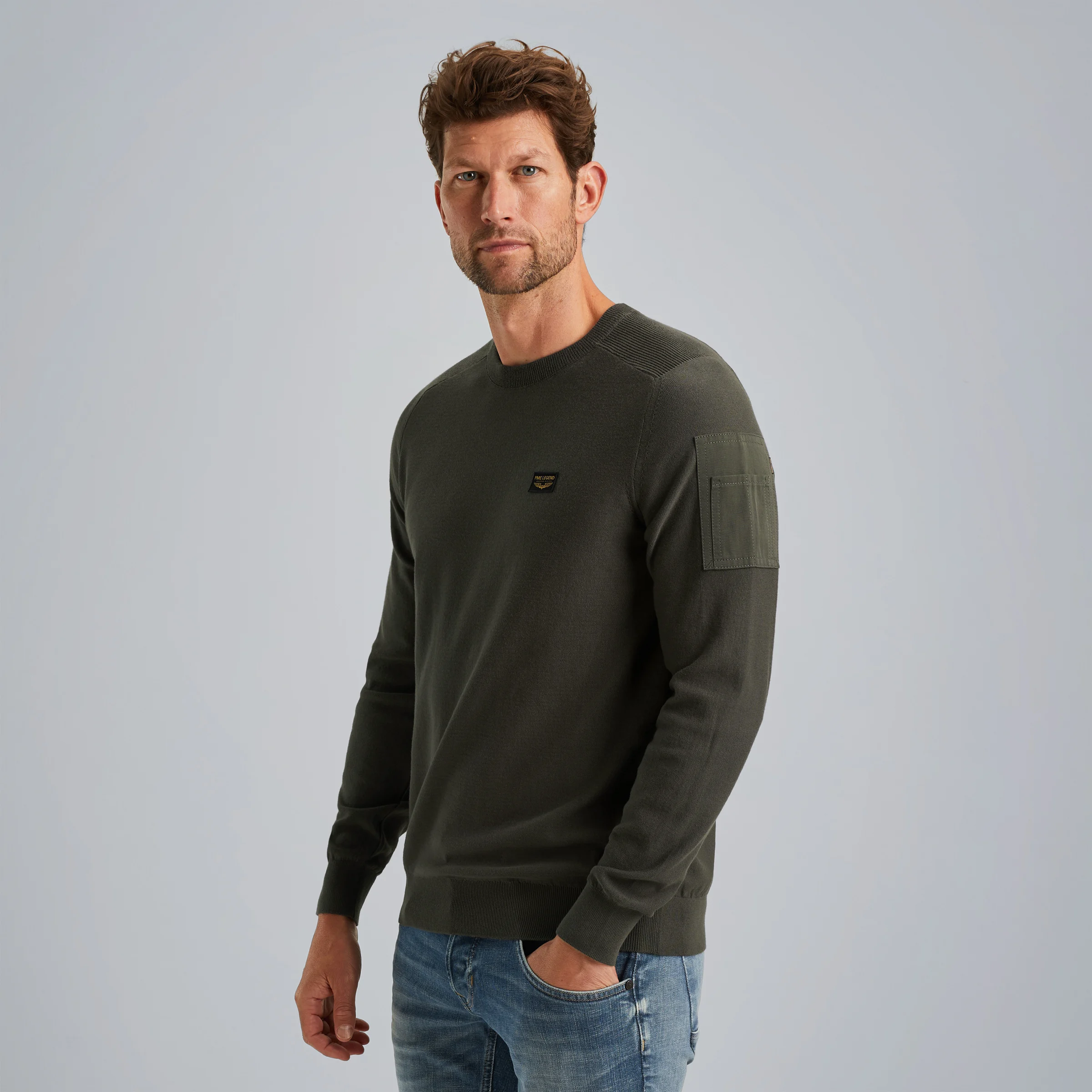 American Classic pullover Green