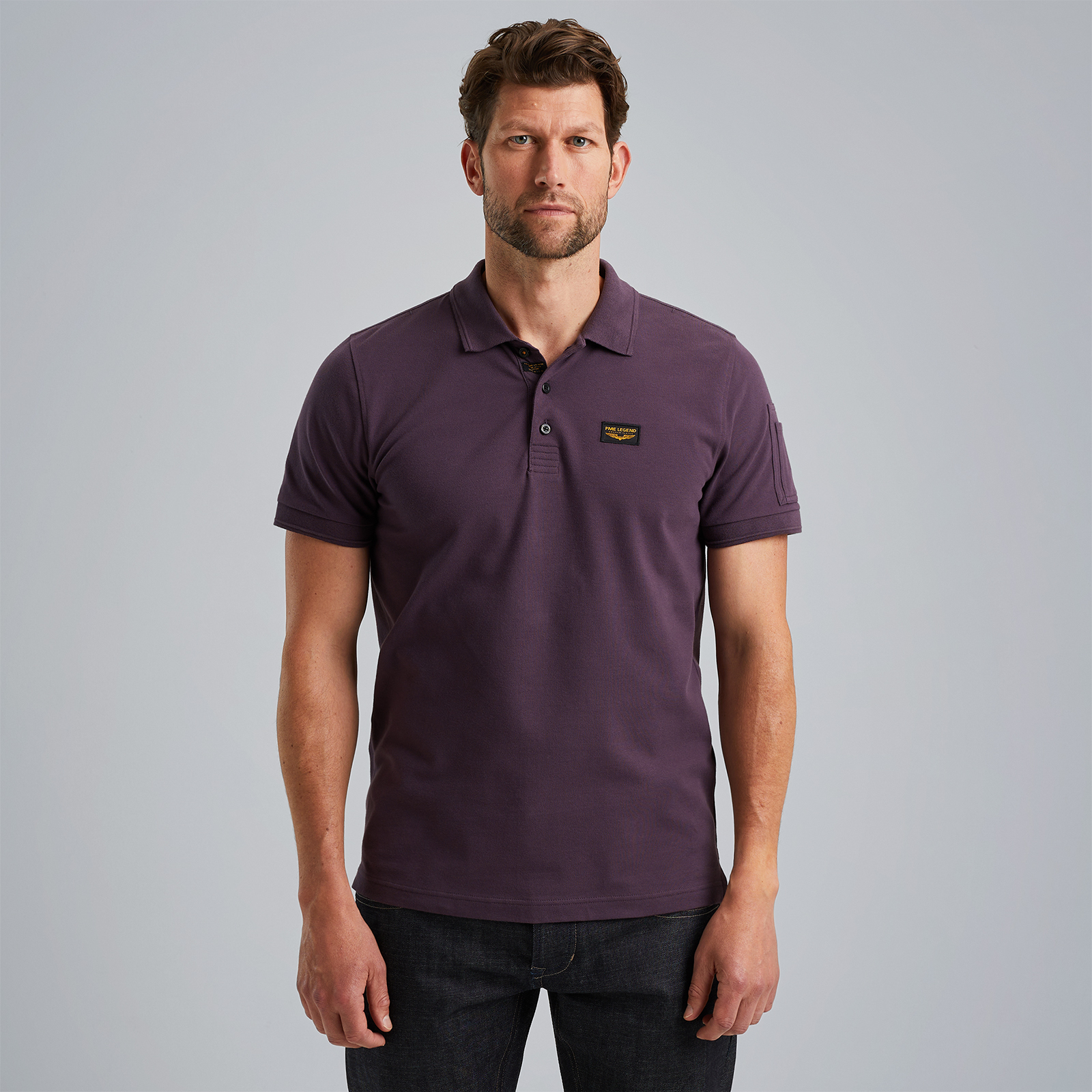 American Classic polo shirt Purple