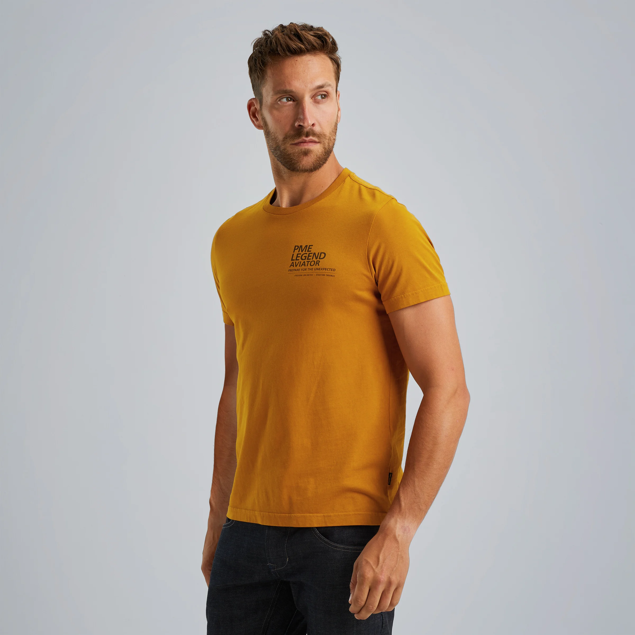 T-shirt with artwork Brown