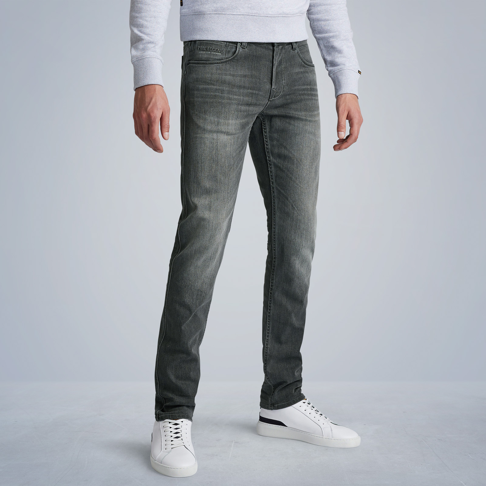 PME Legend Nightflight regular fit jeans Grey