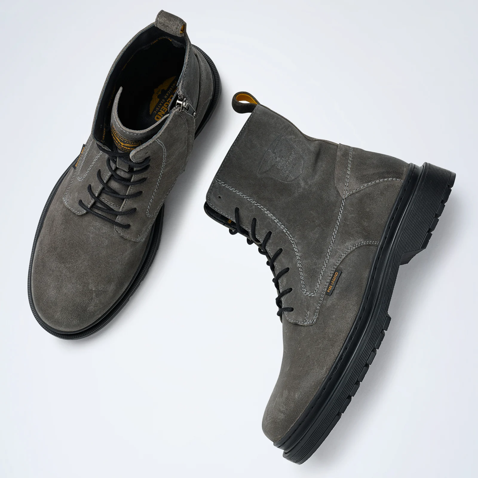Pullwing boots Grey