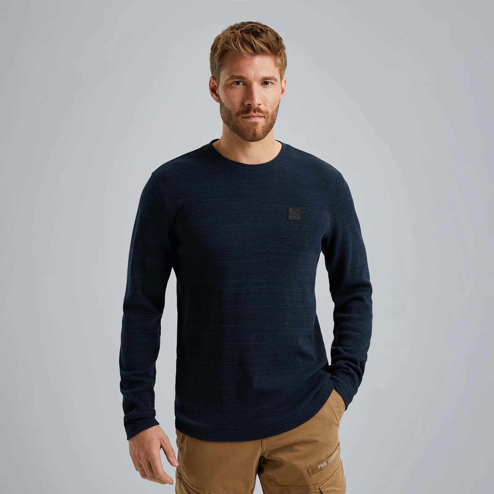 T-shirt with long sleeves Blue