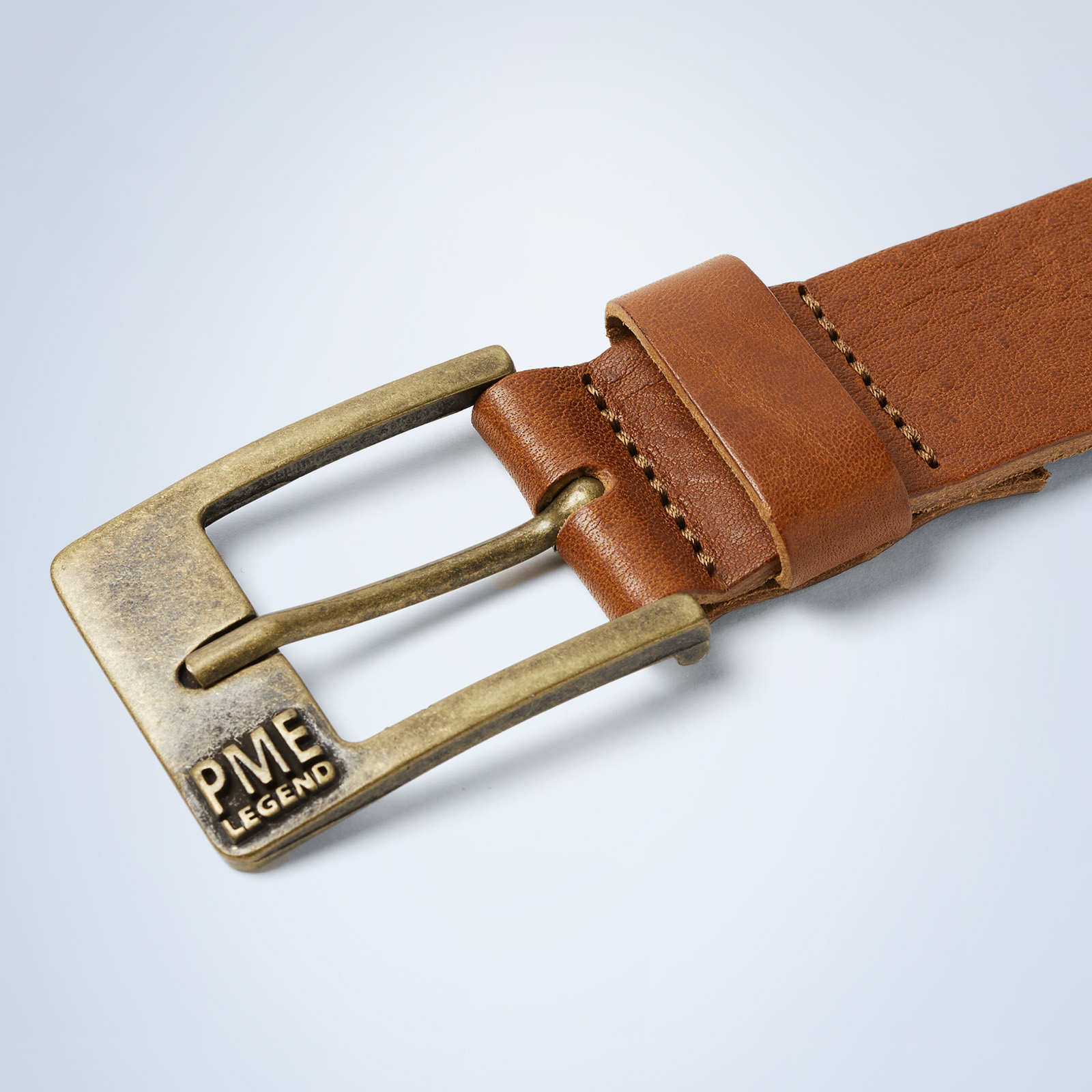 Leather belt Brown