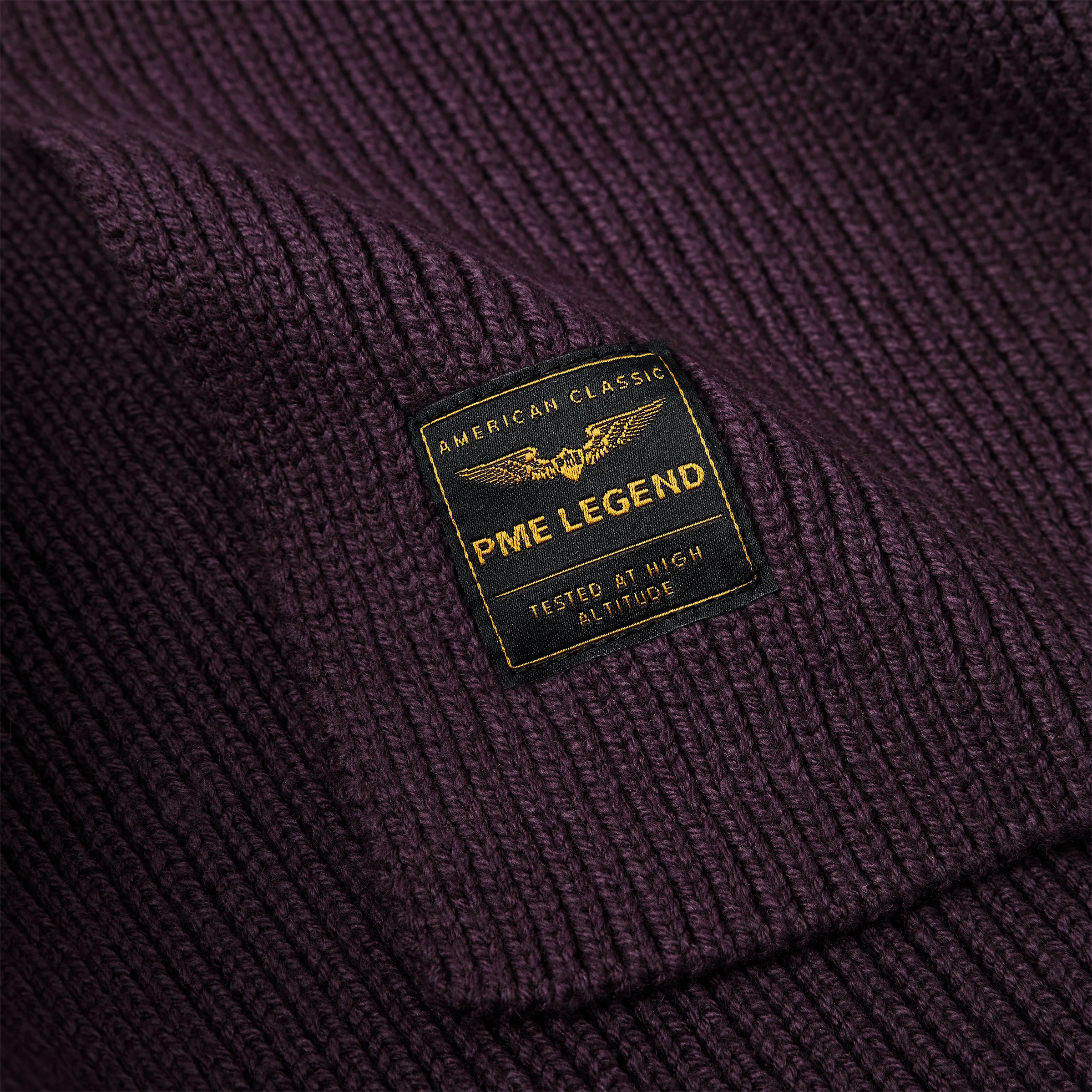 Scarf with logo Purple