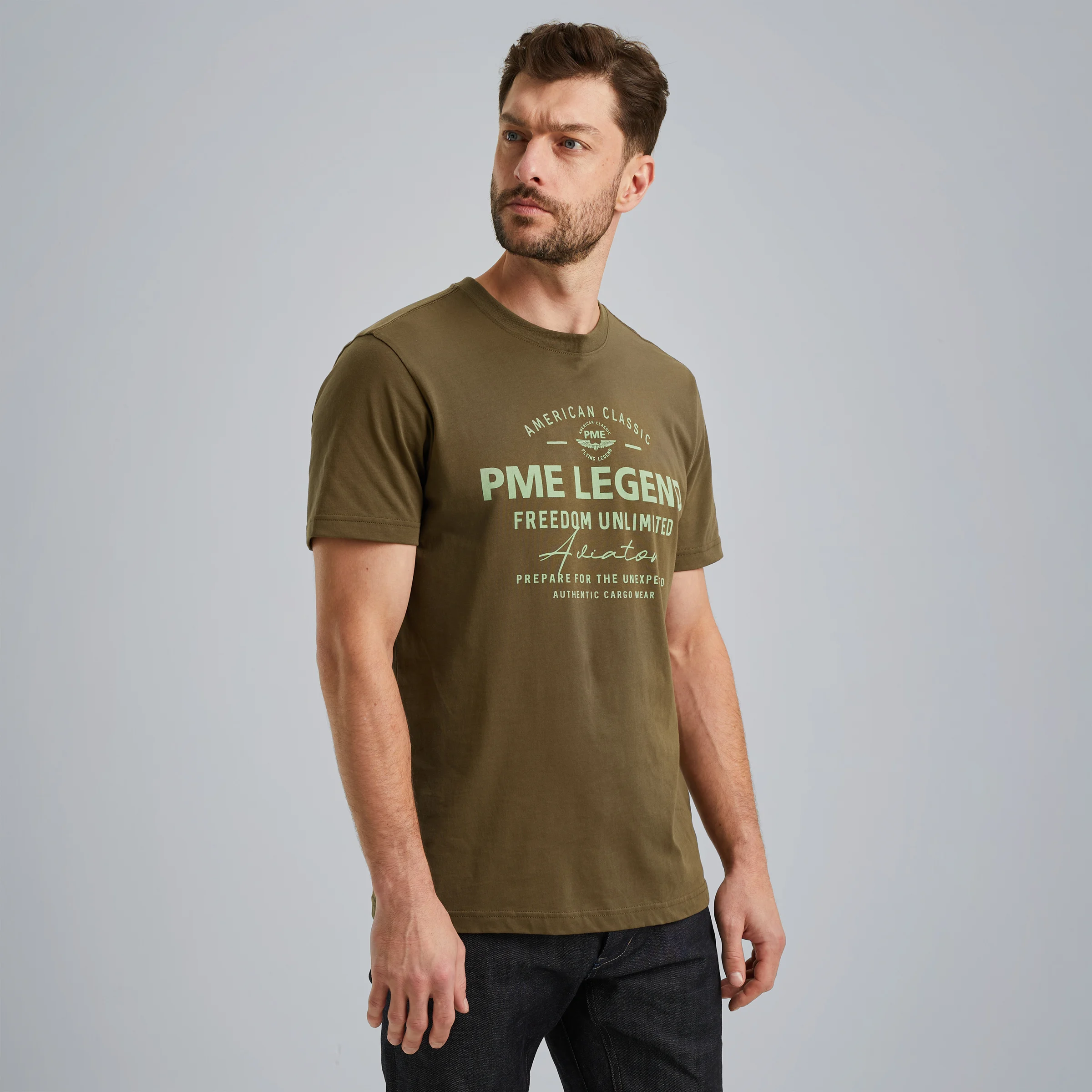 T-shirt with artwork Green