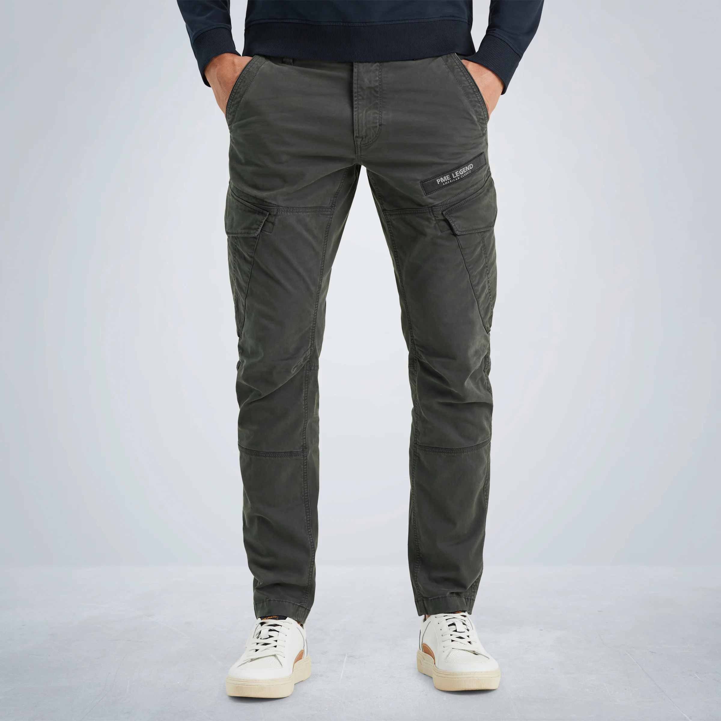 Nordrop tapered fit cargo pants Grey