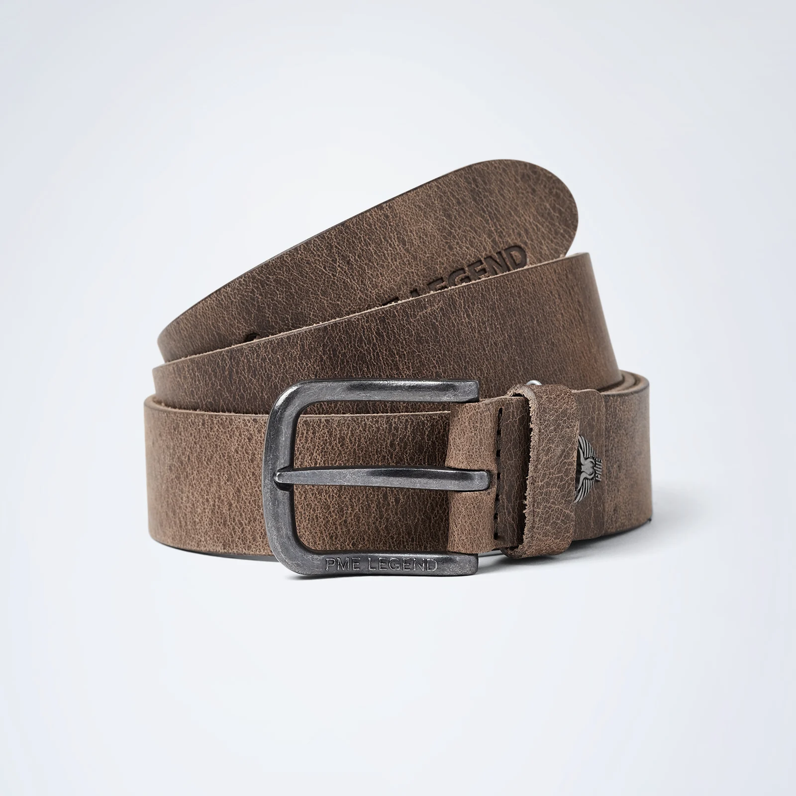 Leather belt Brown