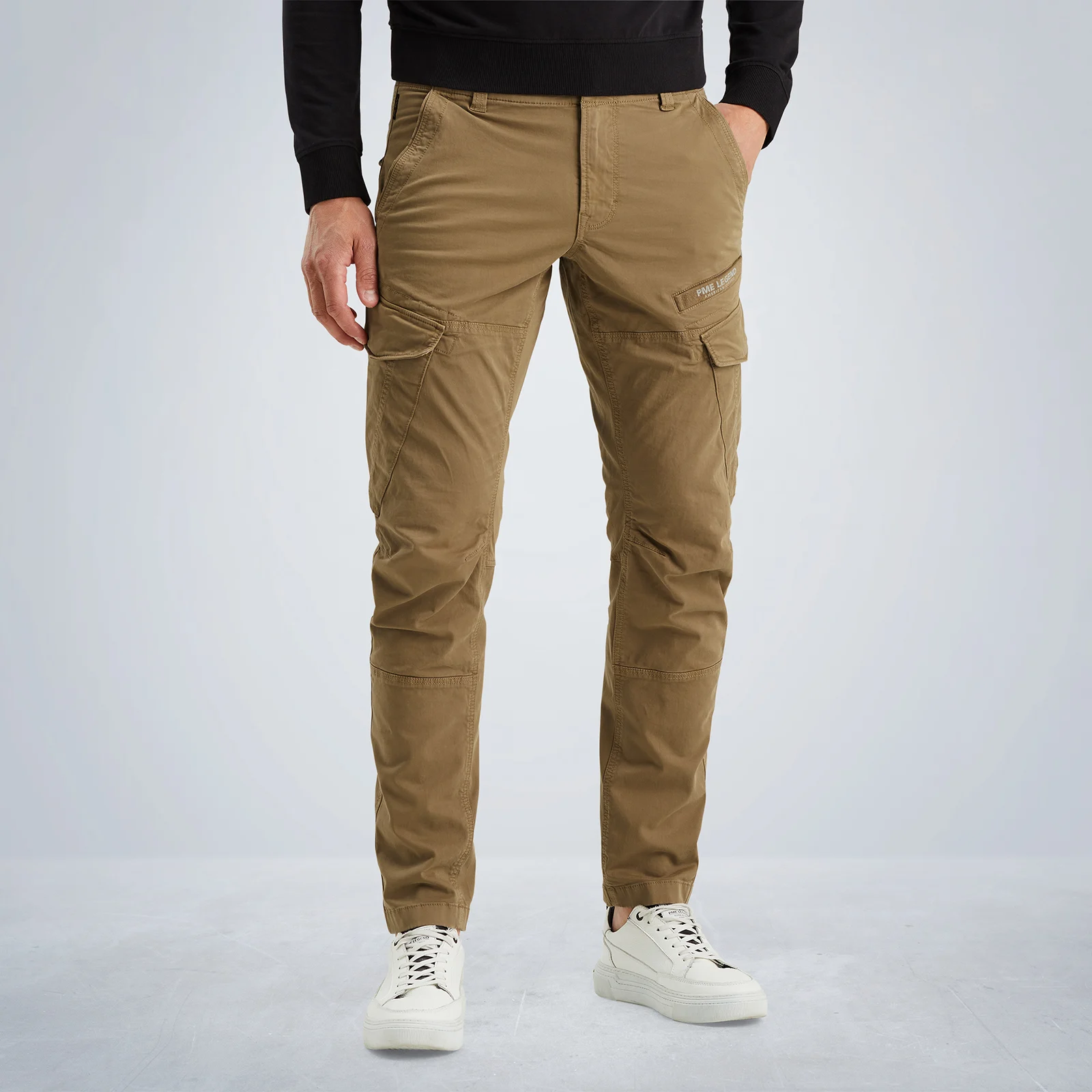 Nordrop tapered fit cargo pants Brown