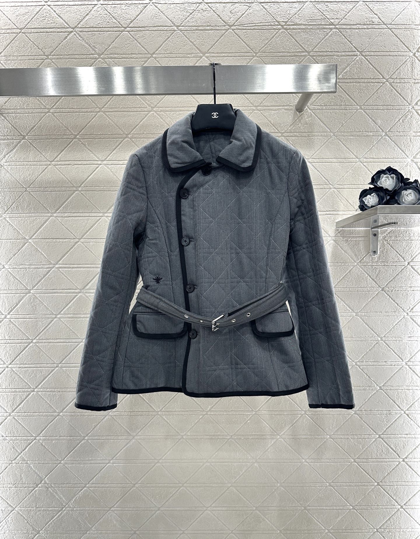 Tengge patterned cotton jacket