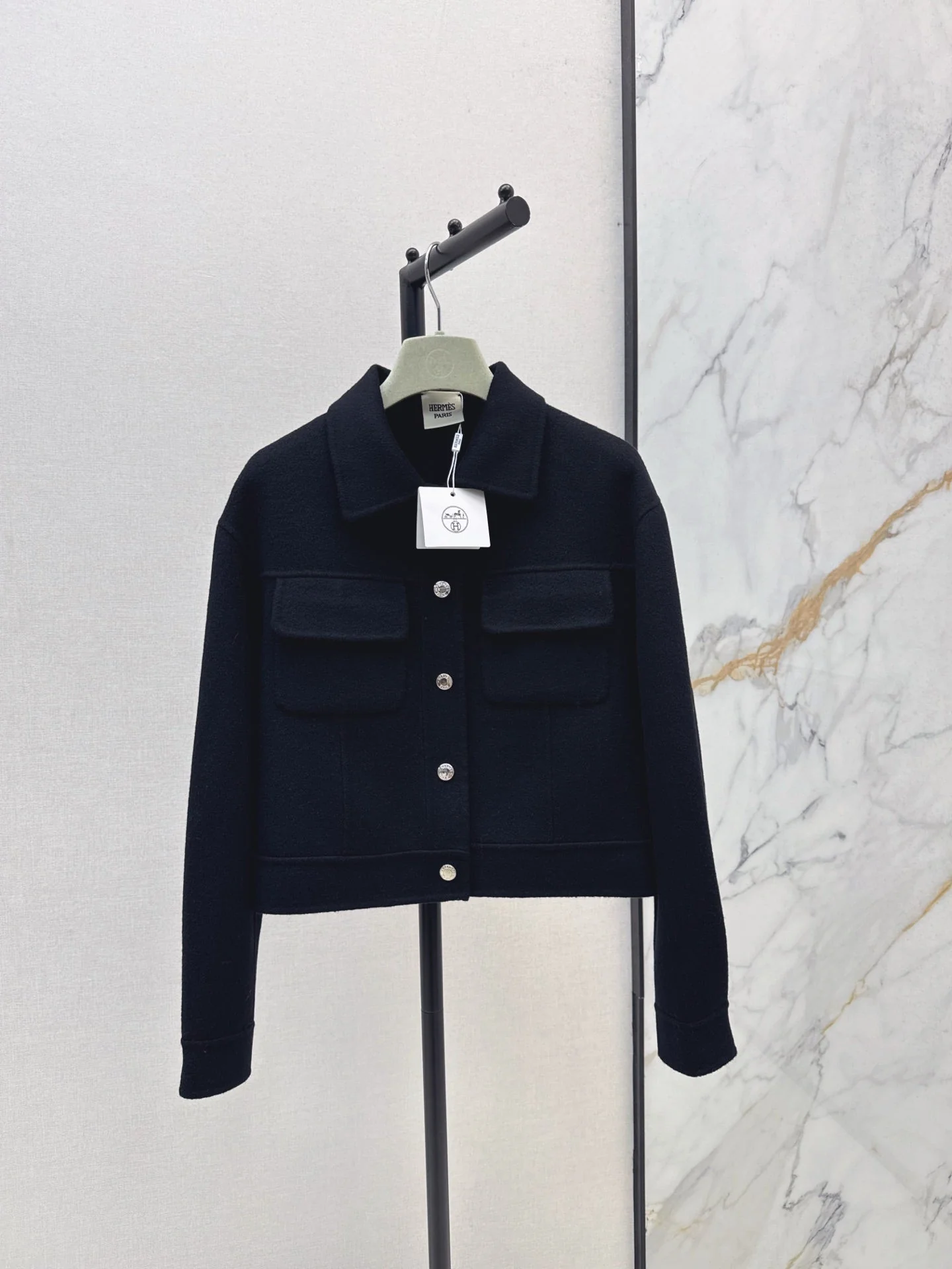 25fw Cashmere short jacket