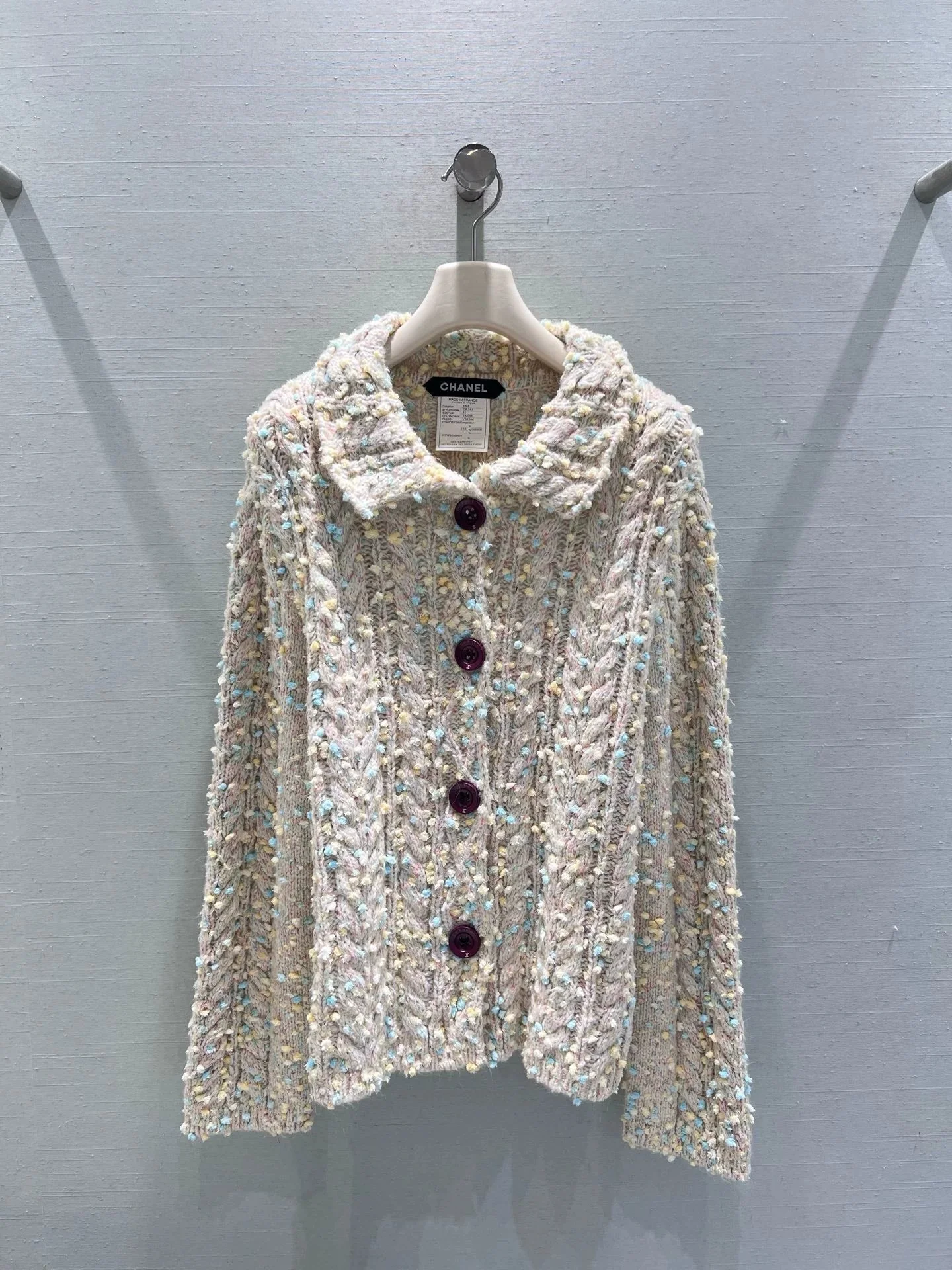 25fw Floral cardigan jacket（Medieval Series）
