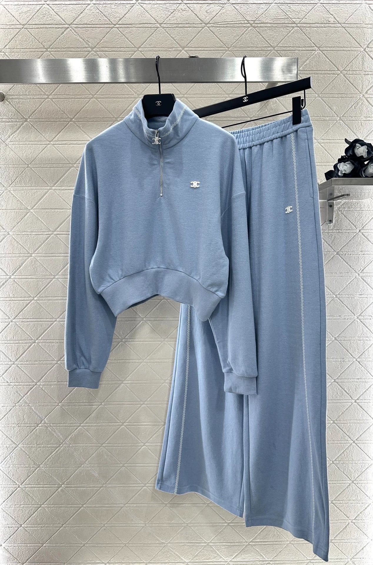 25fw Half open lapel set