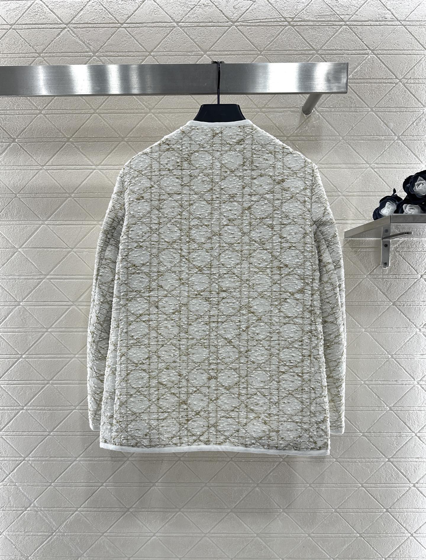 Tengge patterned jacquard jacket