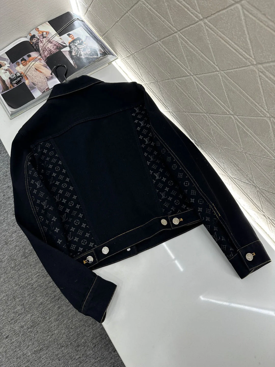 Printed Denim Jacket