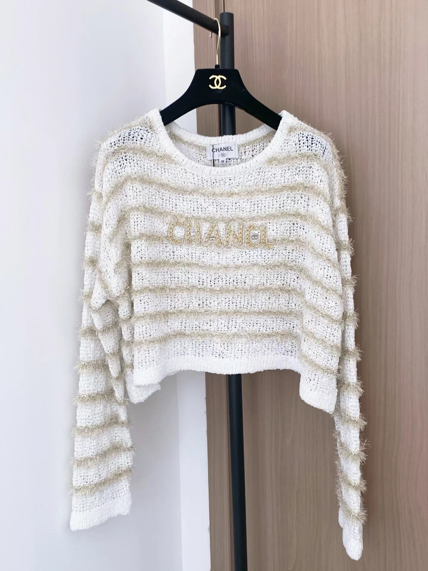 25fw Two tone long sleeved shirt