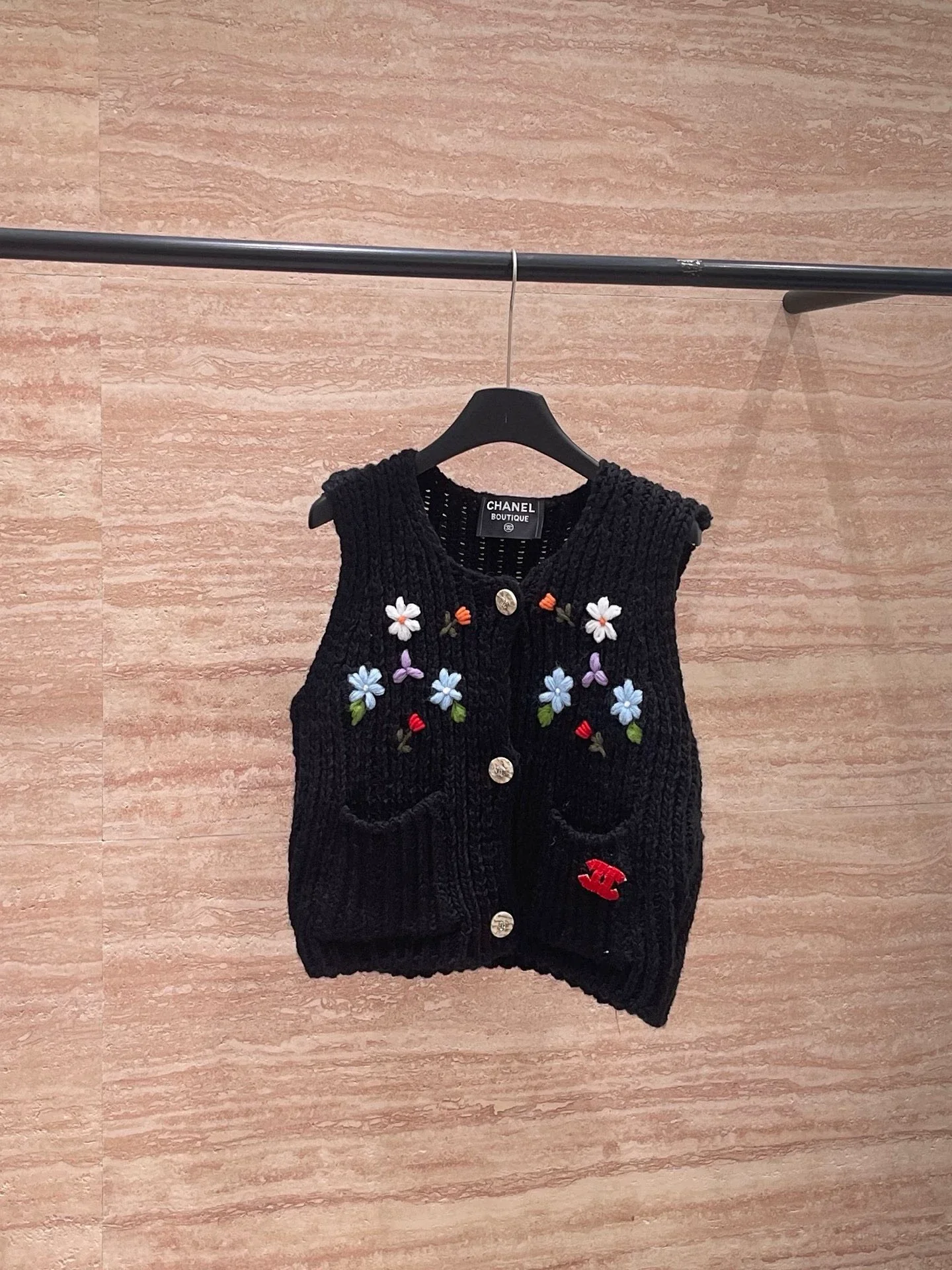 25fw knitted vest(vintage series)