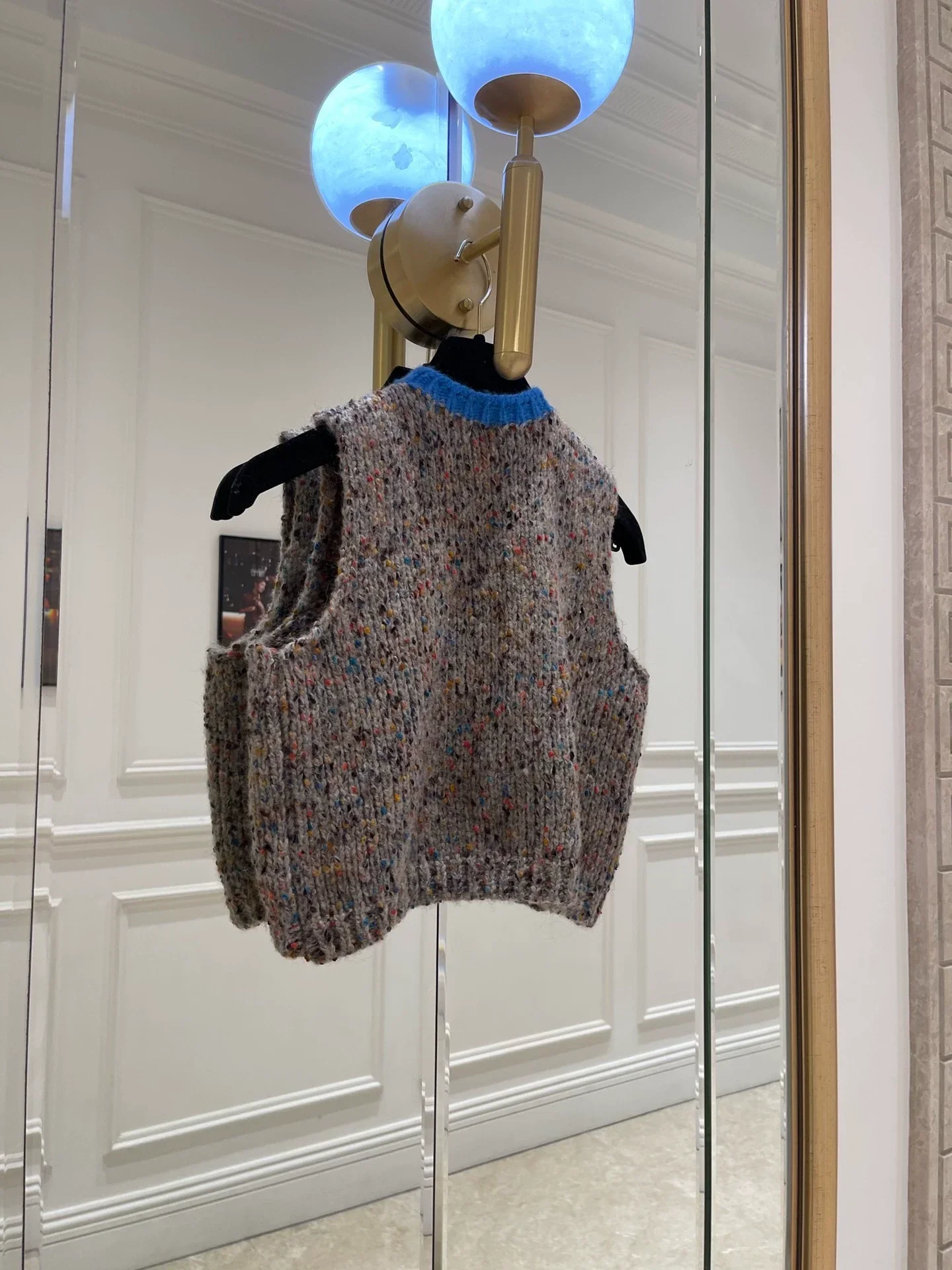 25fw Ni Cai Knitted Vest(vintage series)