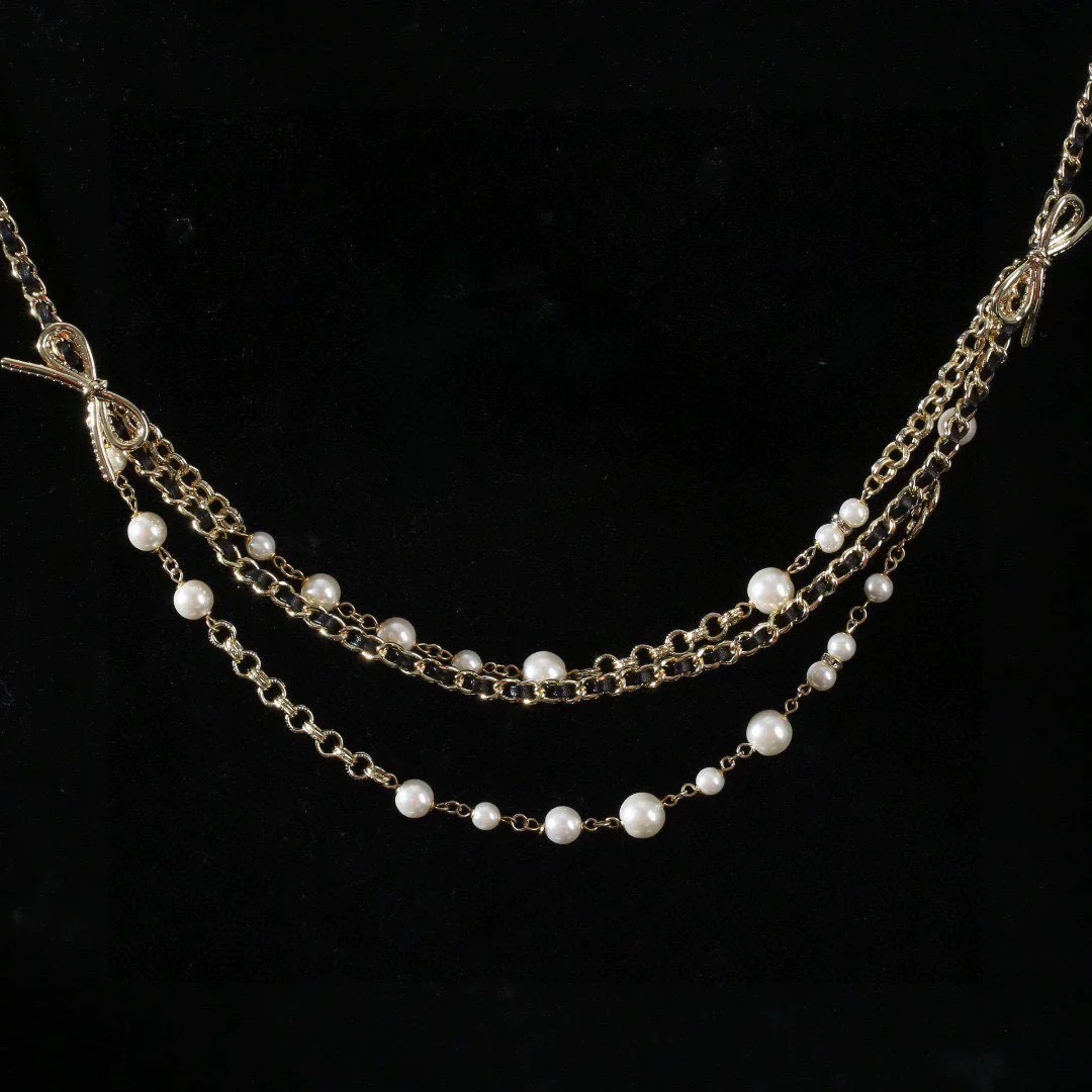 Double C Sheepskin Waist Chain