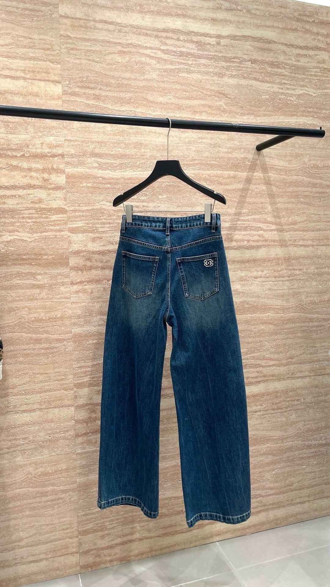 25fw Wide leg straight leg casual jeans(vintage series)