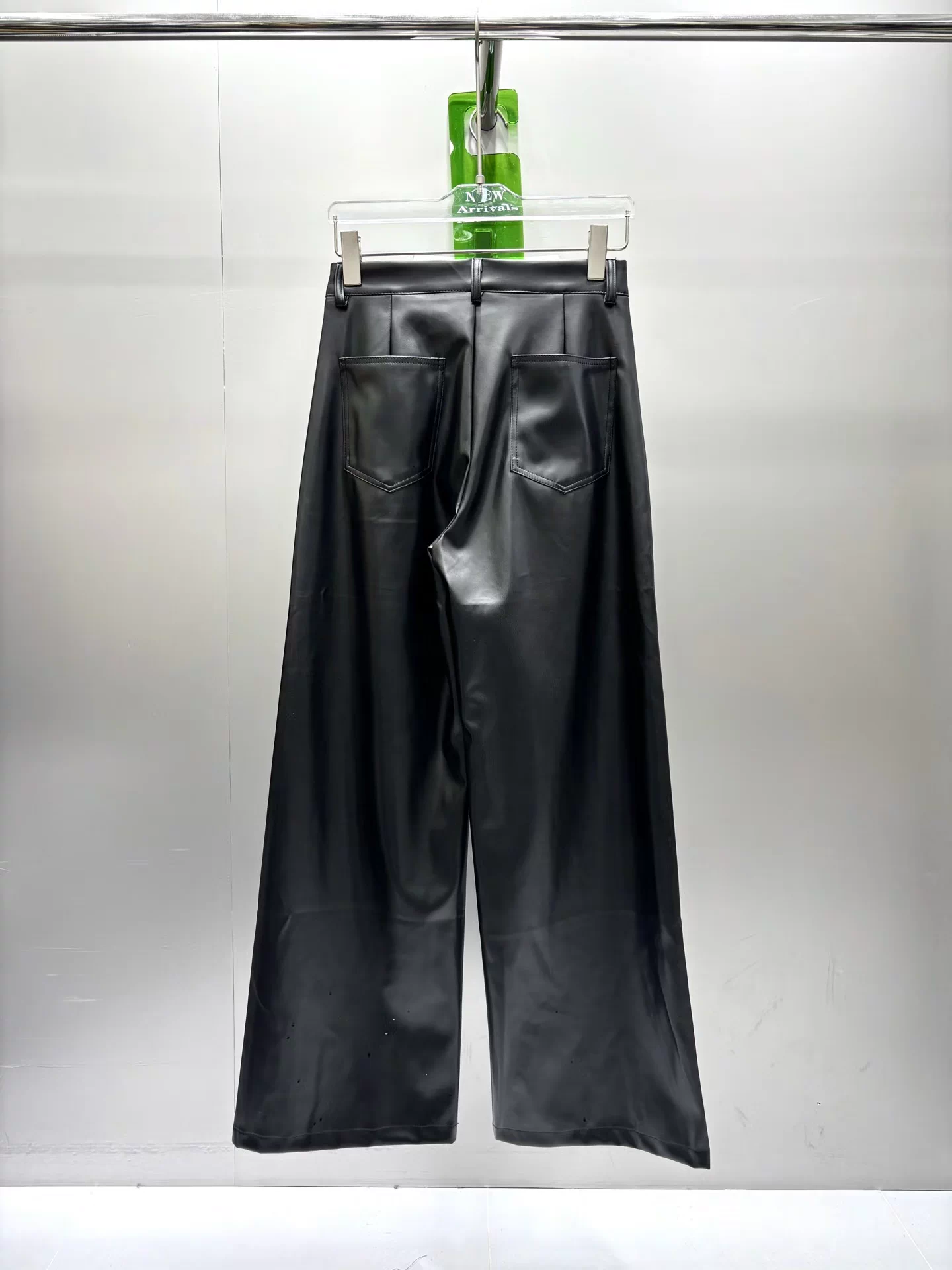Plant protein leather pants