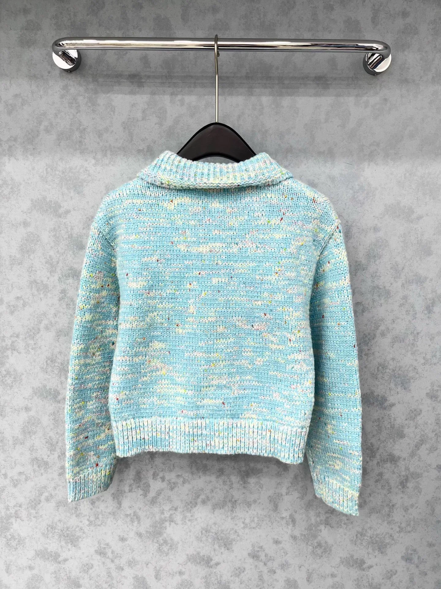 Double C zipper lapel craft jacket