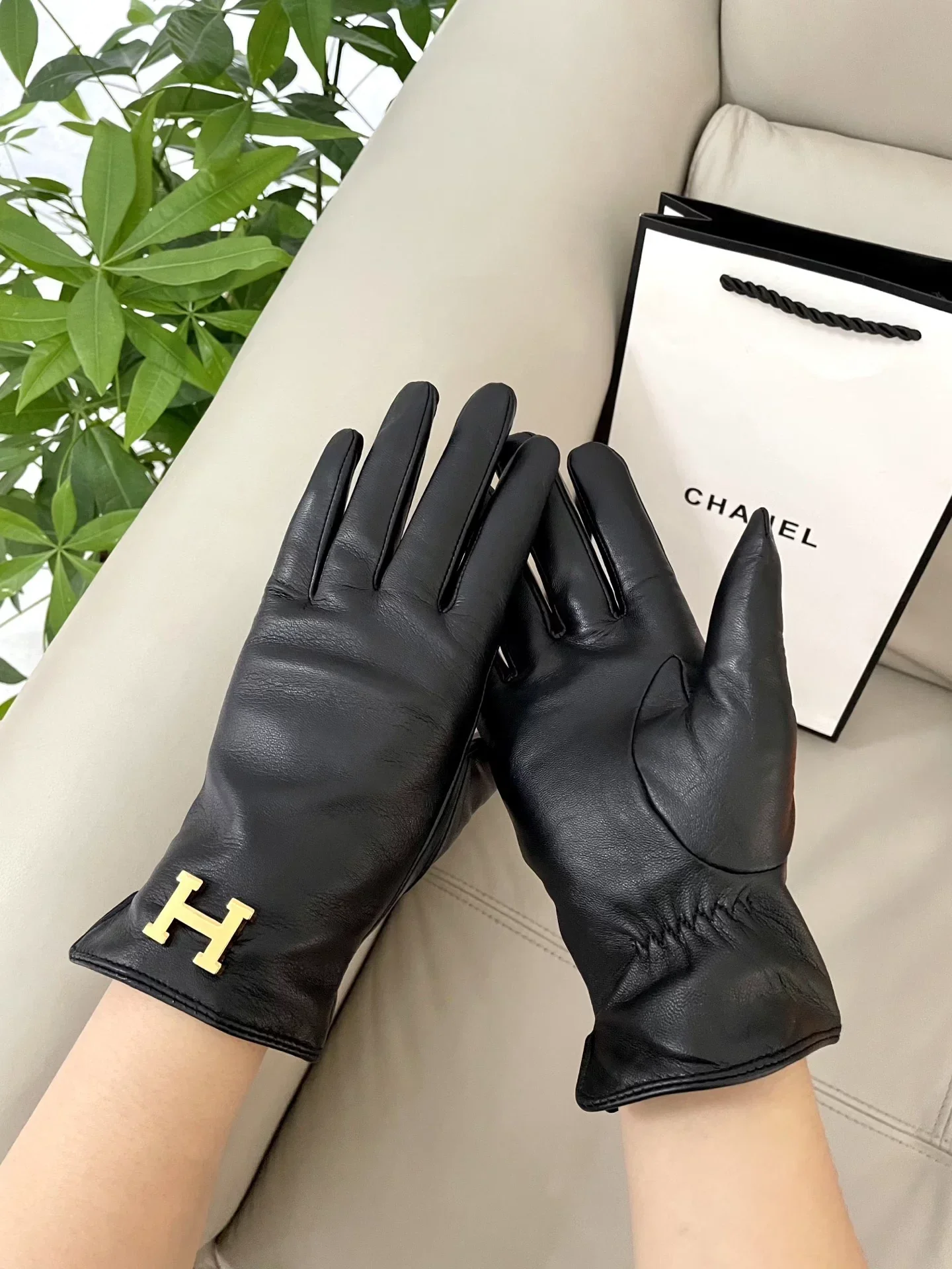 lambskin gloves