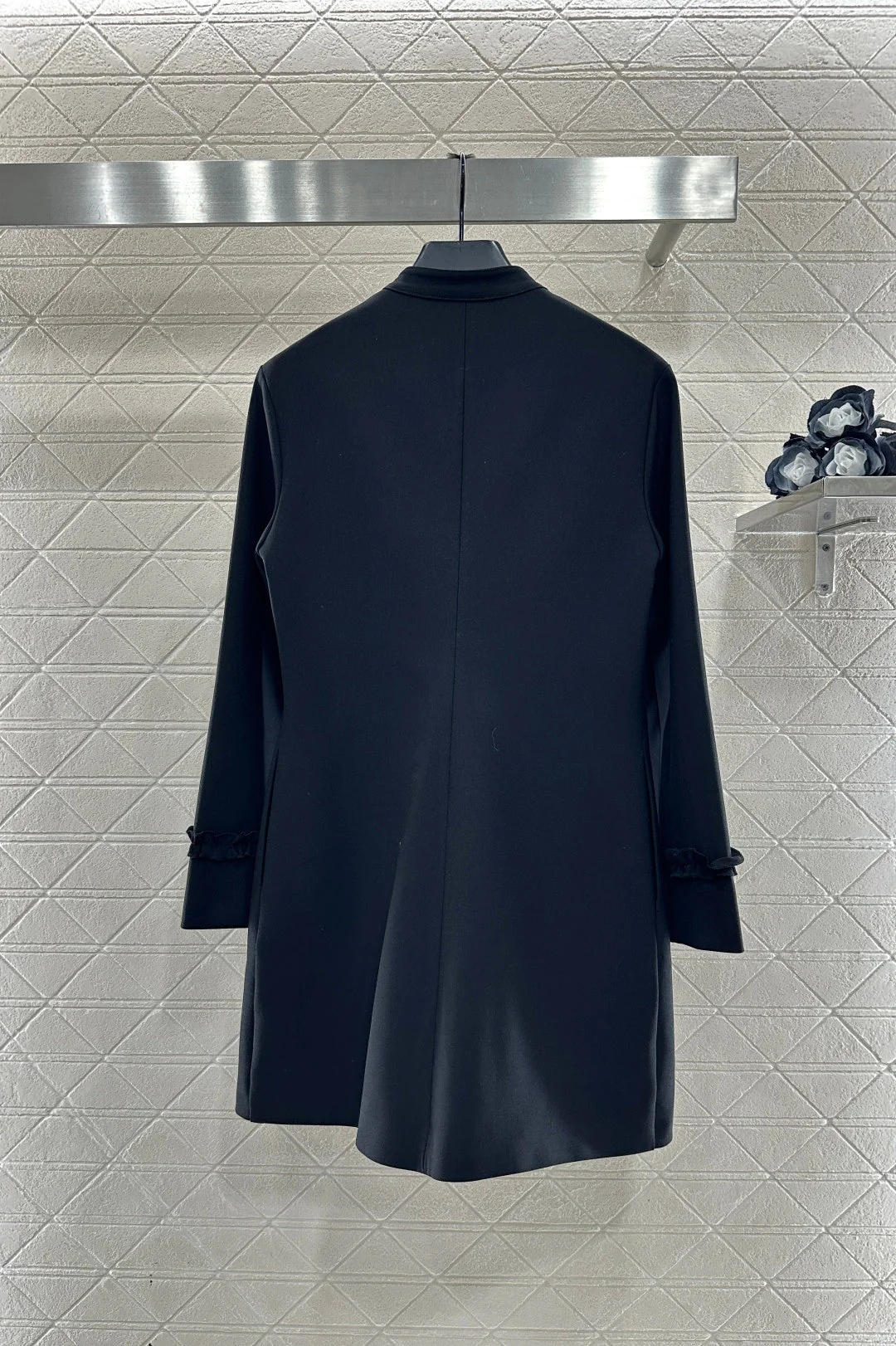 Stand Collar Lace Dress