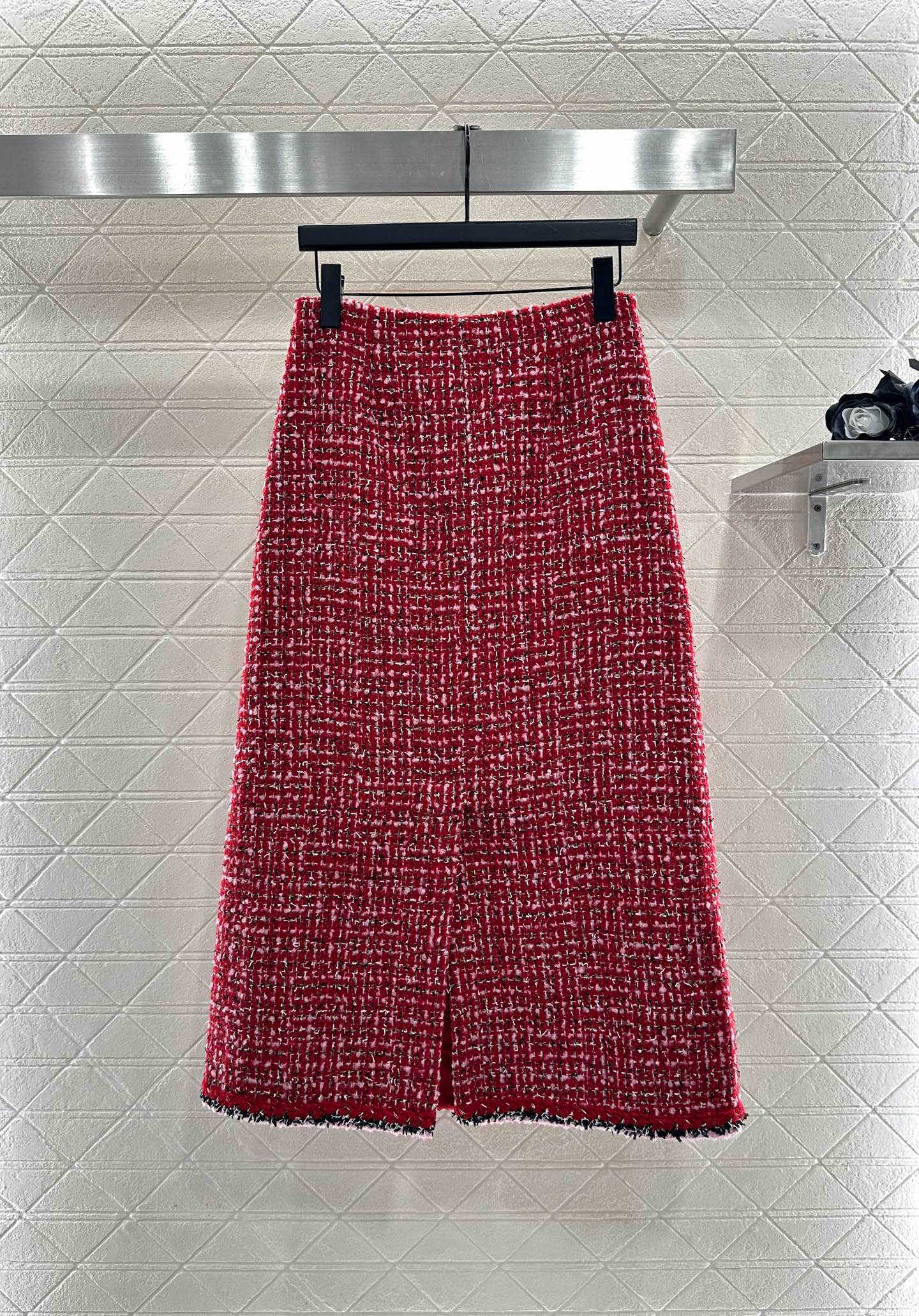 Knitted dress half skirt