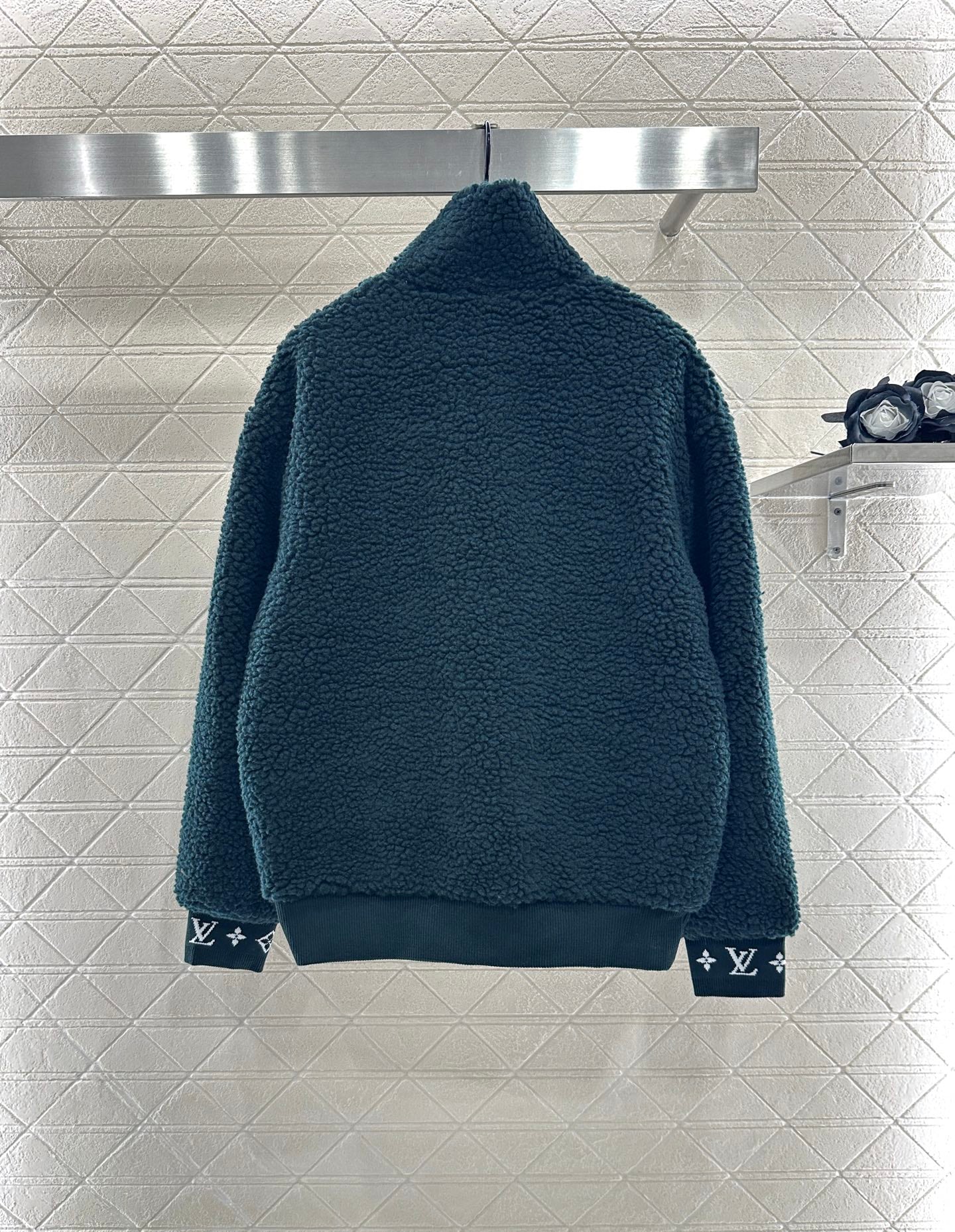 25fw Teddy plush zipper jacket