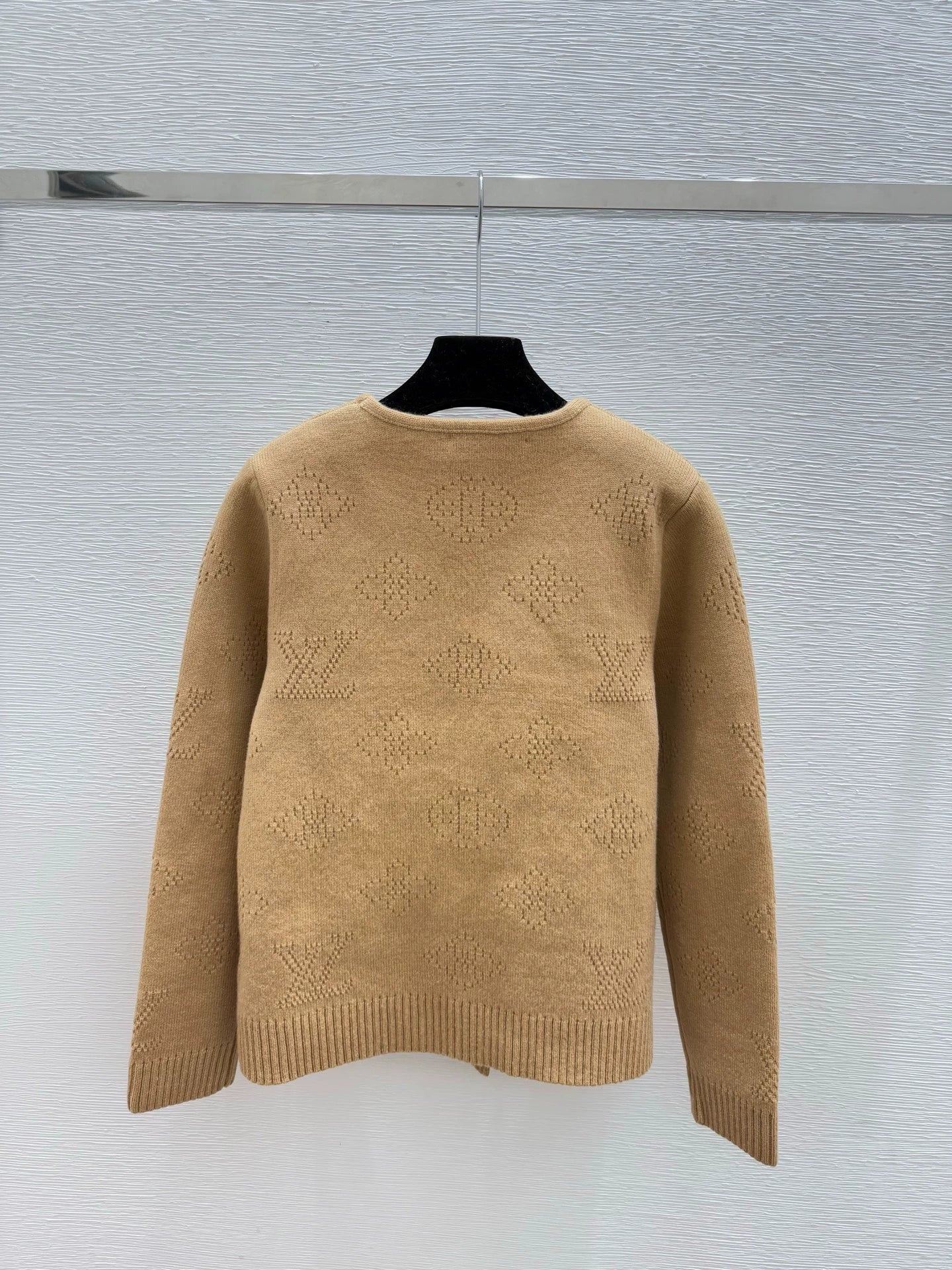 25fw Double breasted knitted cardigan